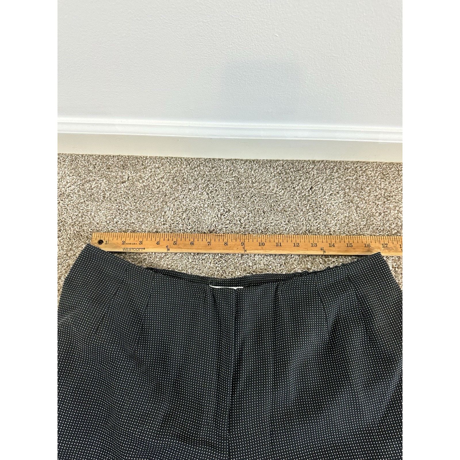 Talbots Vintage Talbots Pants Women 16W Blue White Y2K Polka Dots Size 38" / US 16 / IT 52 - 6 Thumbnail