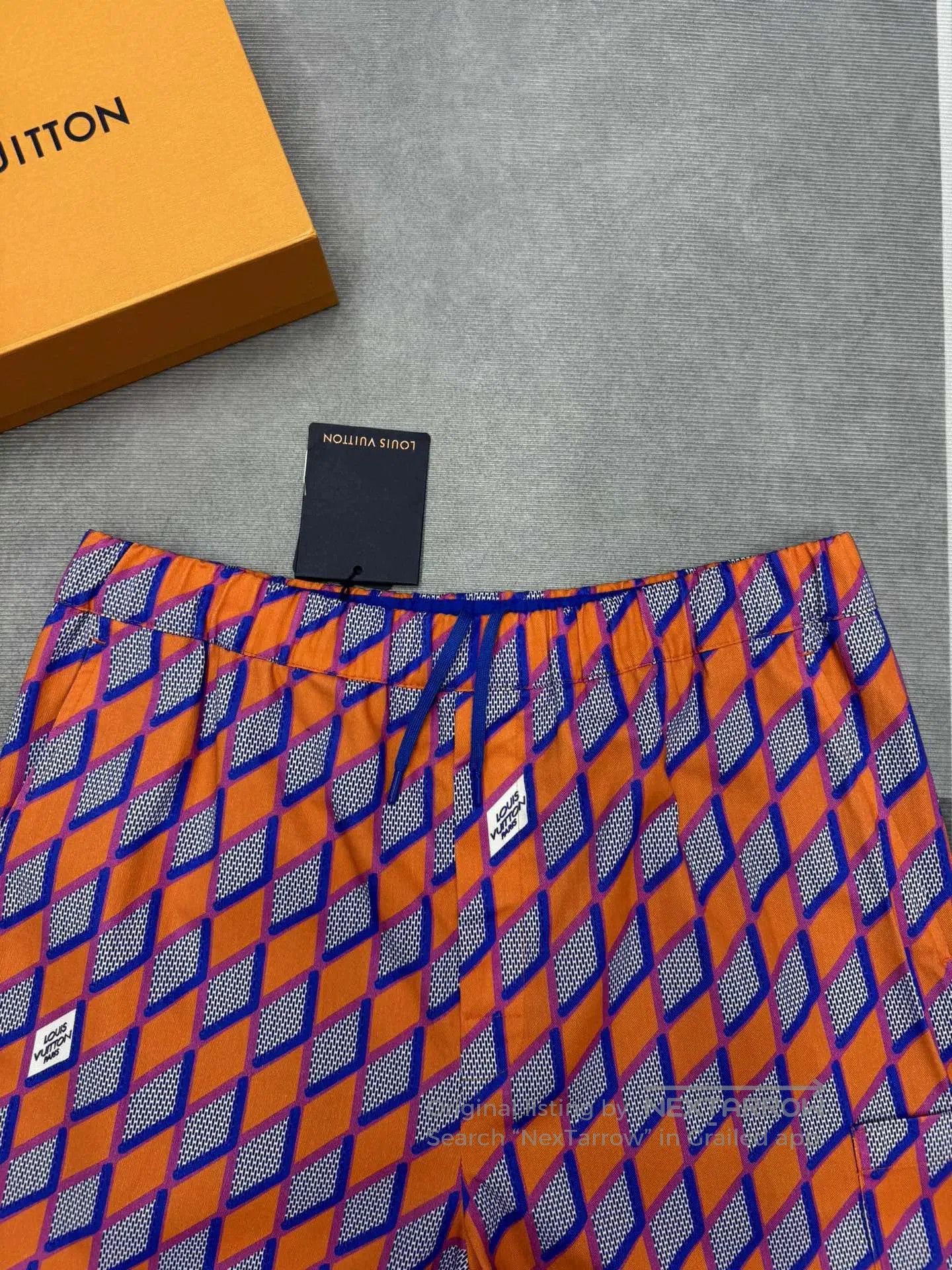 Louis Vuitton Louis Vuitton Diamond Pattern Shorts. Size US 26 / EU 42 - 2 Thumbnail