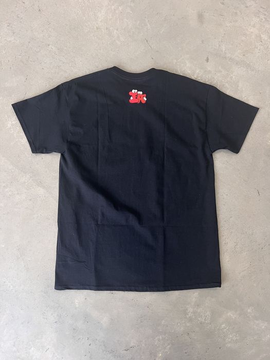 Kaws Kaws x Infinite Archives Rebuild Tee Black Large | Grailed