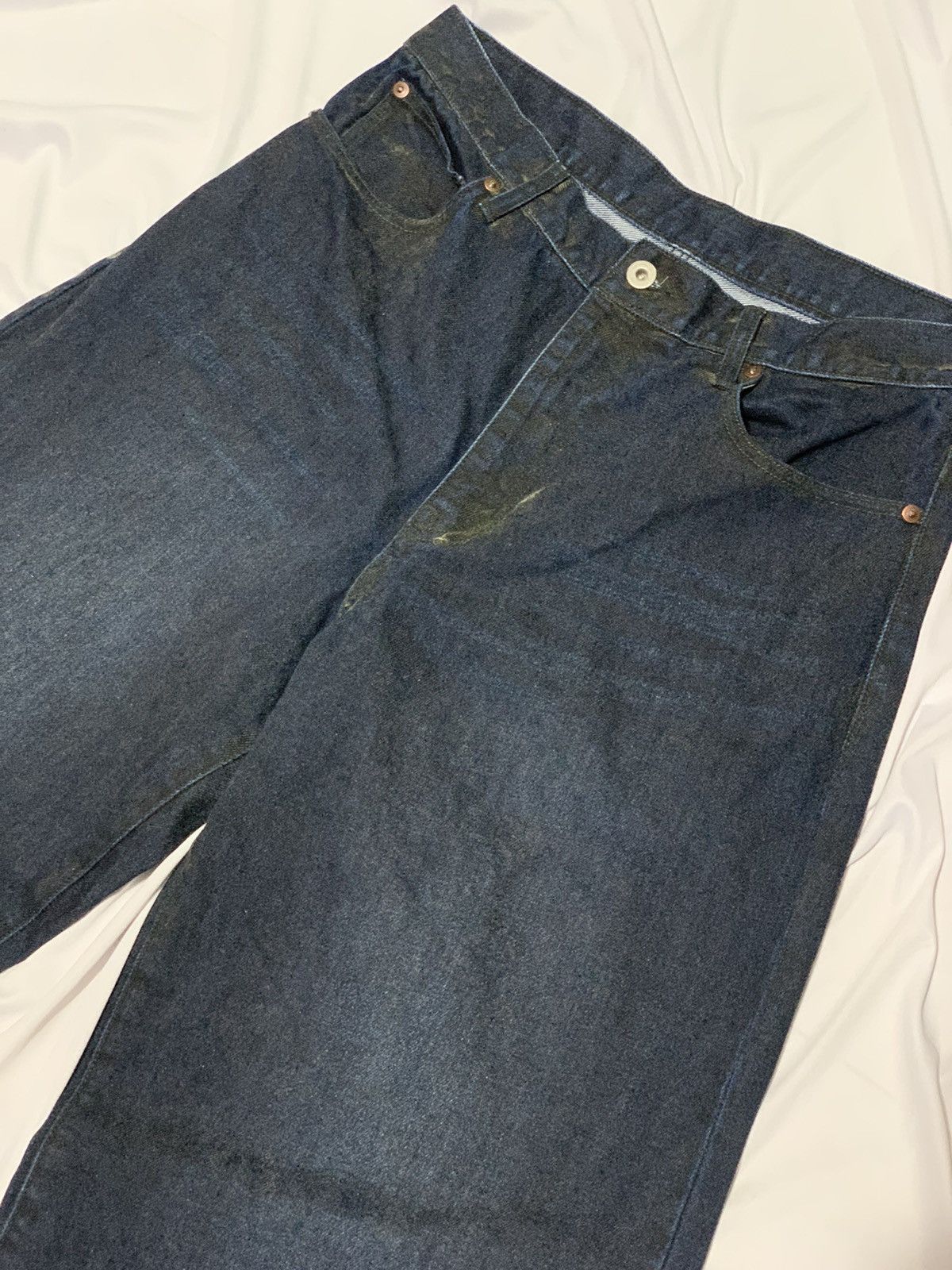 Journal Standard Journal Standard Loose Jeans Wide Leg Baggy Jeans Hip Hop Size US 33 - 3 Thumbnail
