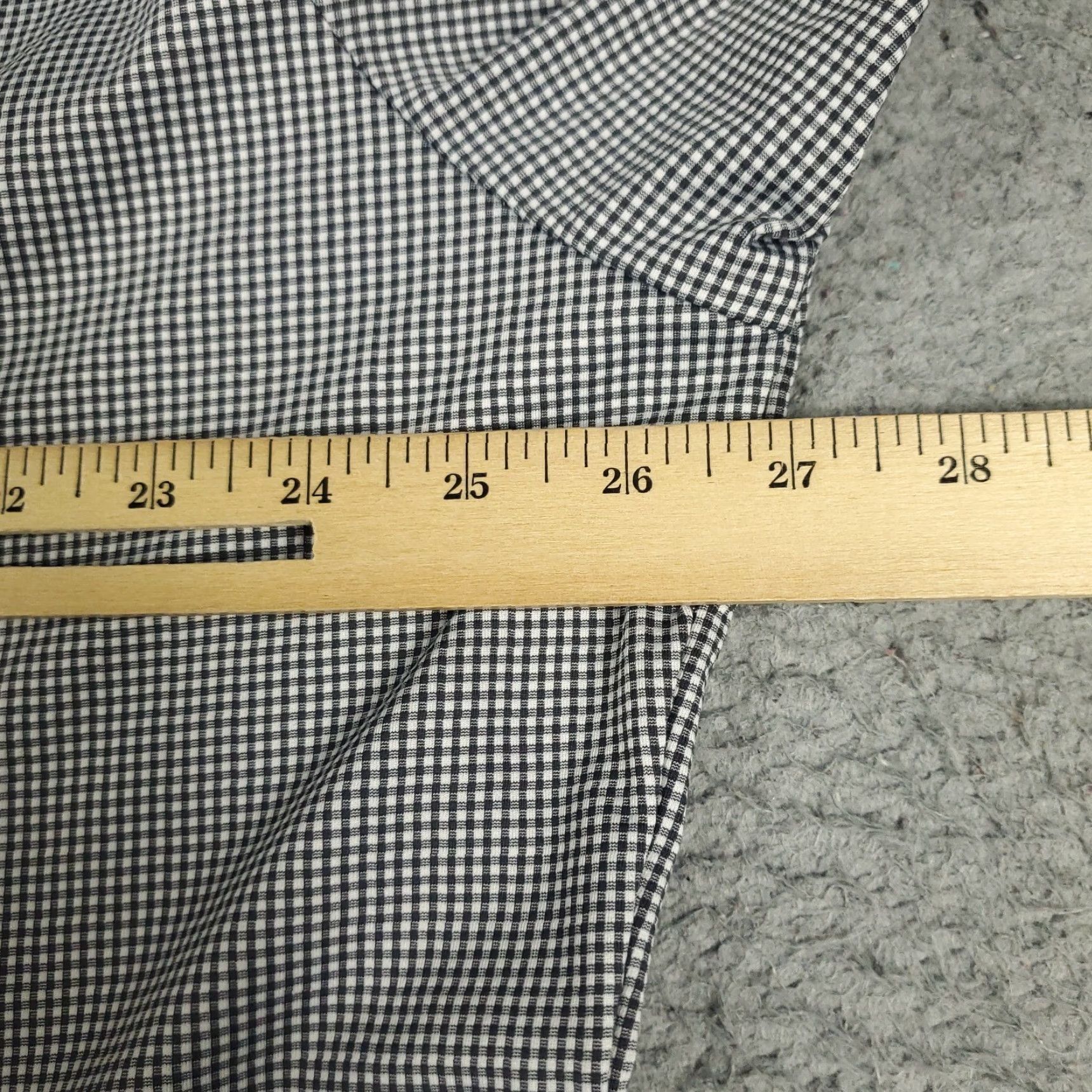 Mizzen+Main Mizzen+Main Shirt Mens 2XL Gray Check Button-Up Long Sleeve Wearable Casual Business Formal Workwear Shirt Mens Size US XXL / EU 58 / 5 - 5 Thumbnail