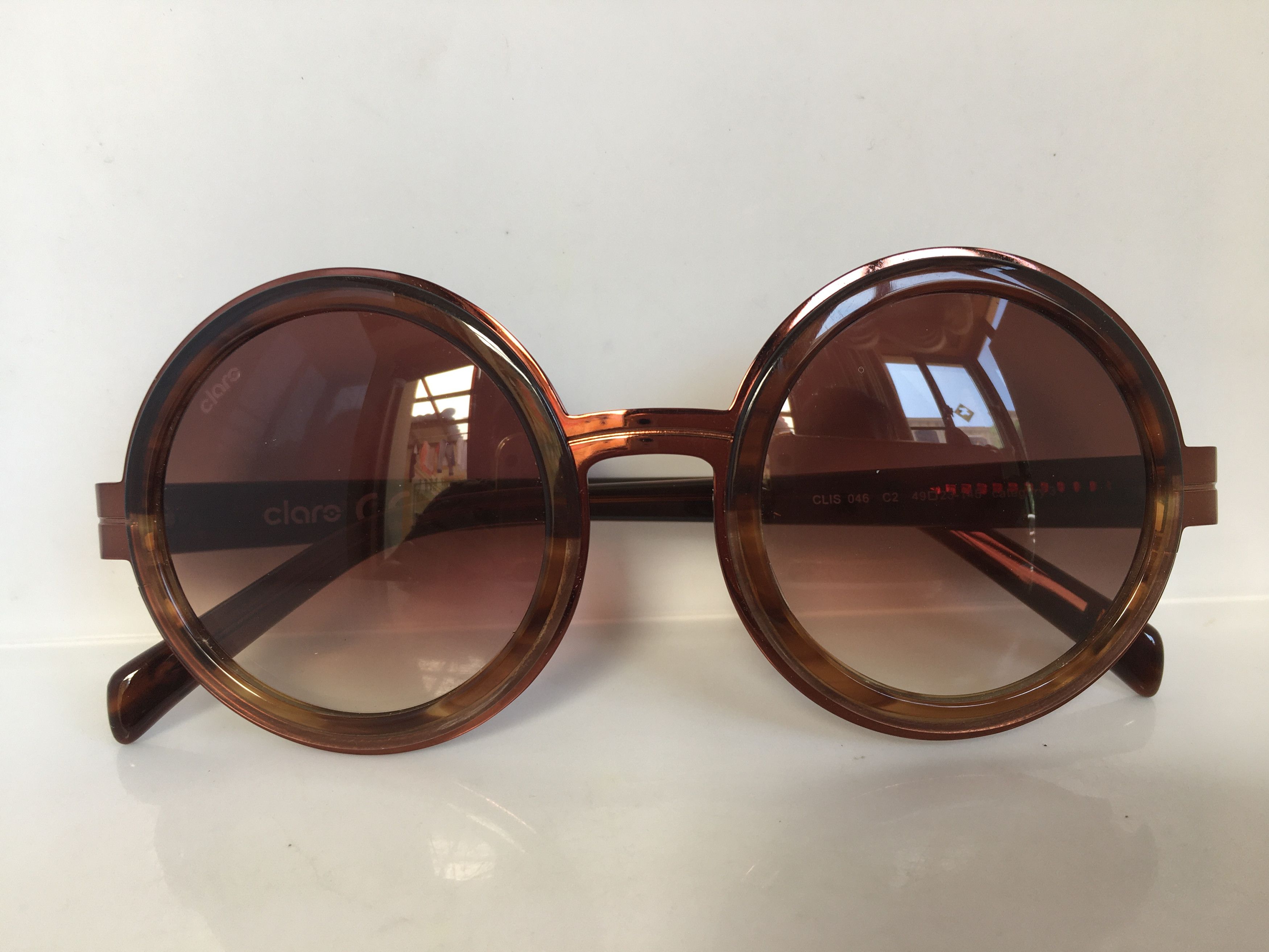 Other Handmade Clare Round SUnglasses Frame GATSBY ARISTOCRAT Size ONE SIZE - 6 Thumbnail