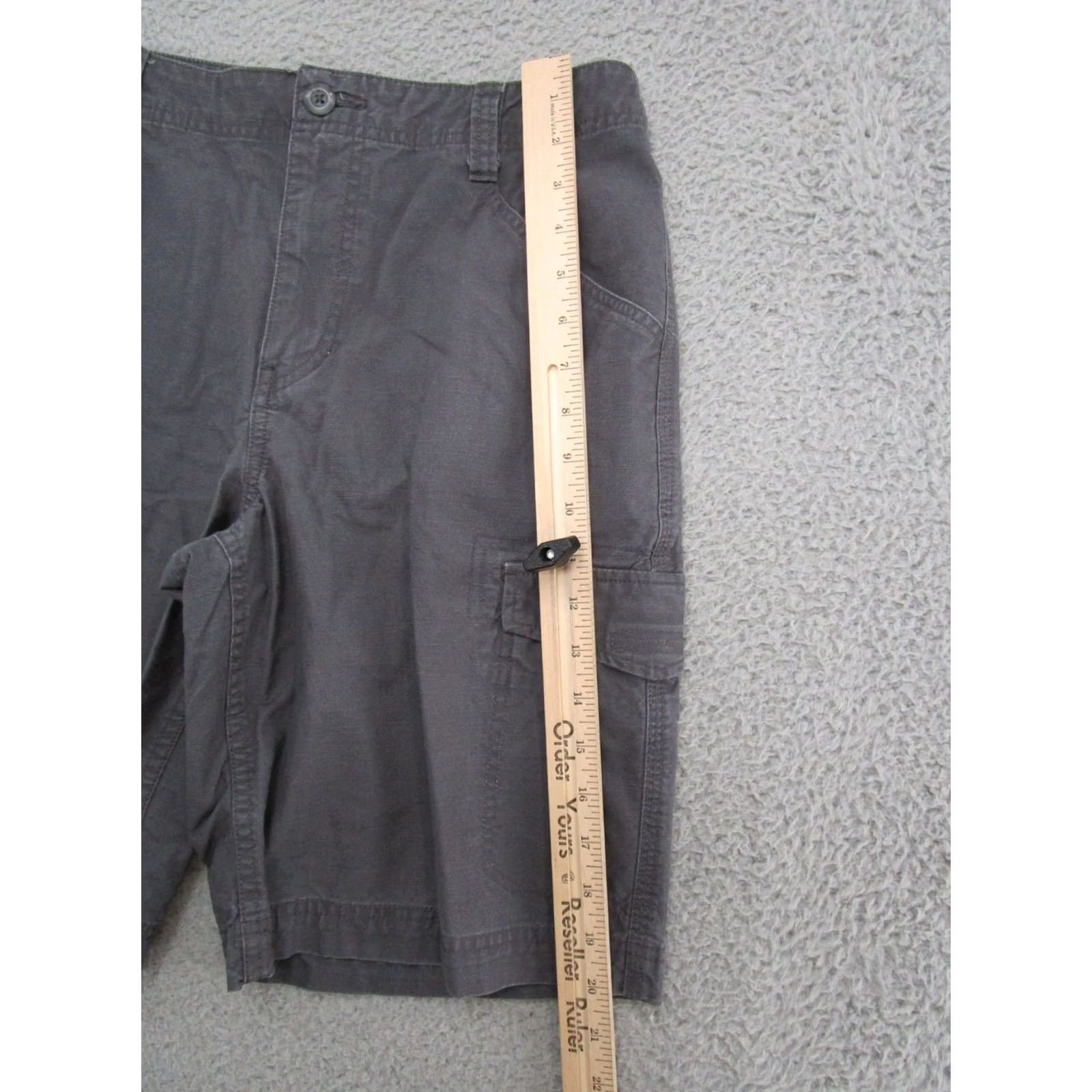 Vintage Field & Stream Cargo Shorts Mens Gray 100% Cotton Size 32 Outdoor Hiking Fishing Size US 32 / EU 48 - 6 Thumbnail