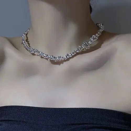 Handmade × Jewelry × Vintage Special-shaped Irregular Necklace Size ONE SIZE - 2 Thumbnail