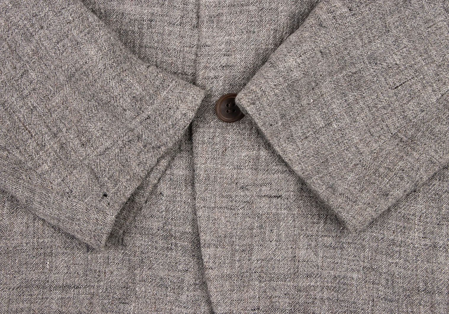 Issey Miyake Linen 3B Jacket in Gray with Some Discoloration Size US S / EU 44-46 / 1 - 7 Thumbnail