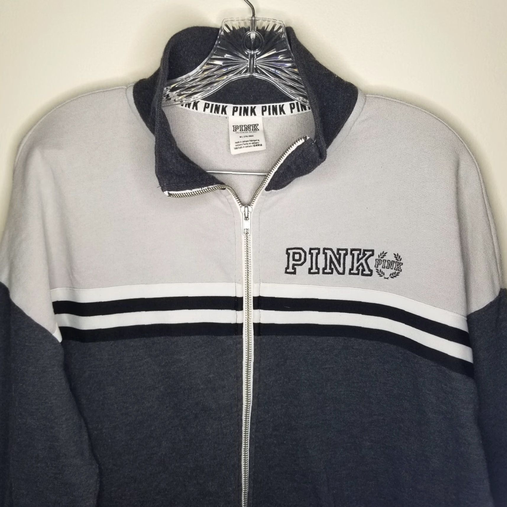 Pinko PINK Sweater Full Zip Women Size M Gray Blue Womens Size M / US 6-8 / IT 42-44 - 2 Thumbnail