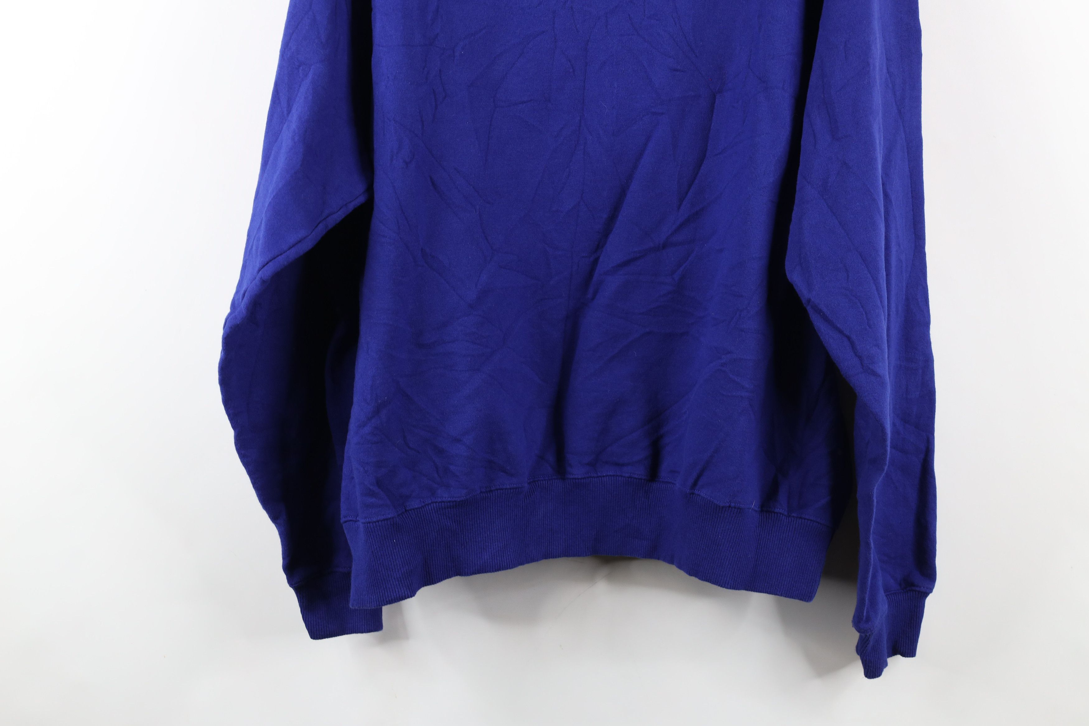Champion × Vintage Vintage Y2K Champion Classic Logo Crewneck Sweatshirt Blue Size US XL / EU 56 / 4 - 13 Thumbnail