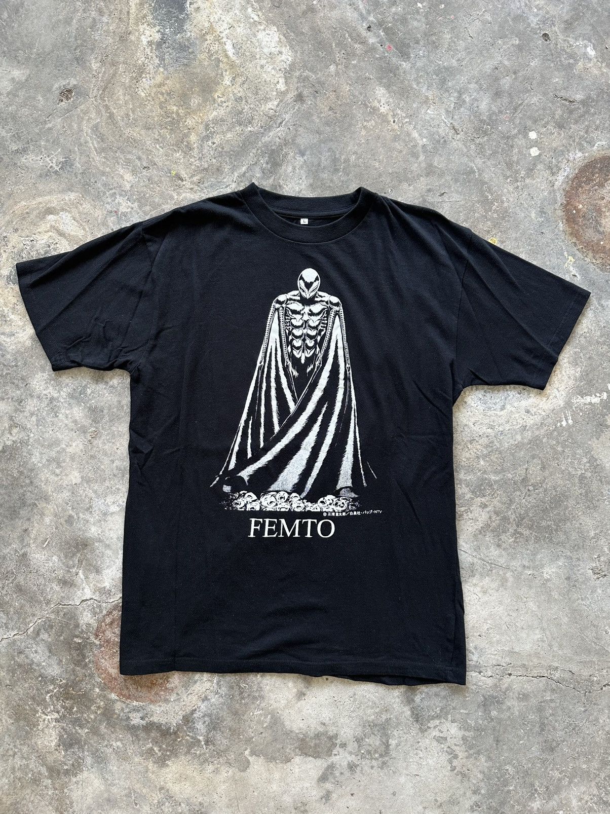 Anime 2005 Berserk “FEMTO” Japan Ver. Anime T-shirt Size US L / EU 52-54 / 3 - 2 Thumbnail