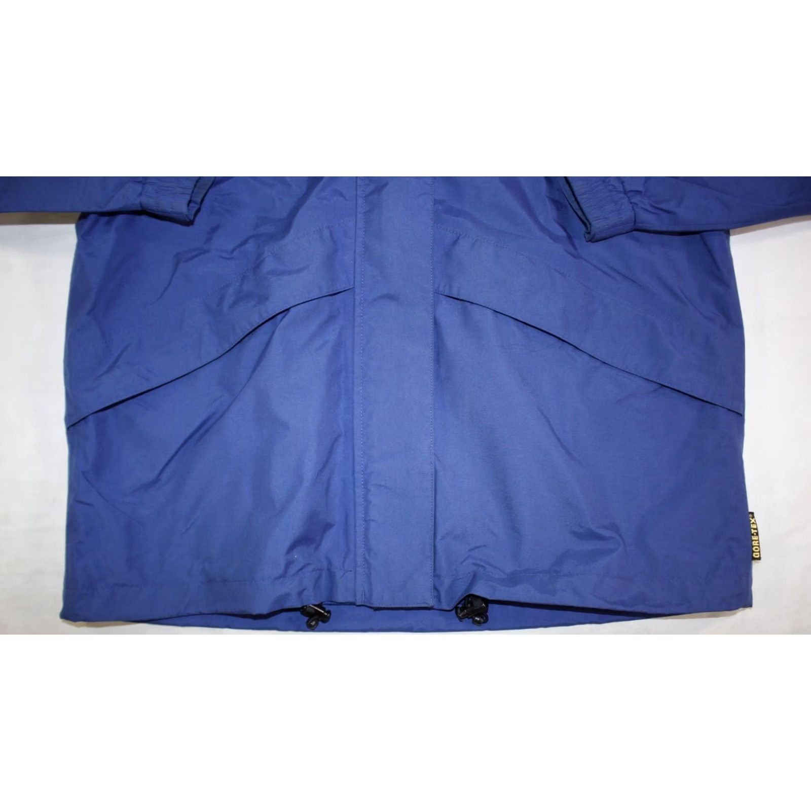 Vintage Cabela's Jacket Men's S Gore Tek Shell Rain Windbreaker Hooded Blue Size US 29 - 2 Thumbnail