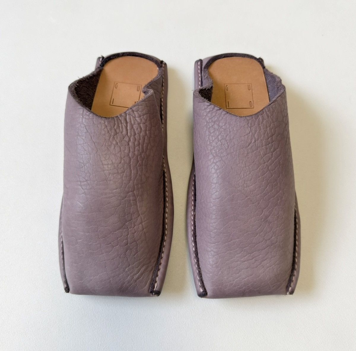 Guidi ‘Violet Bison Leather’ Mule Shoes Size US 8 / IT 38 - 1 Thumbnail