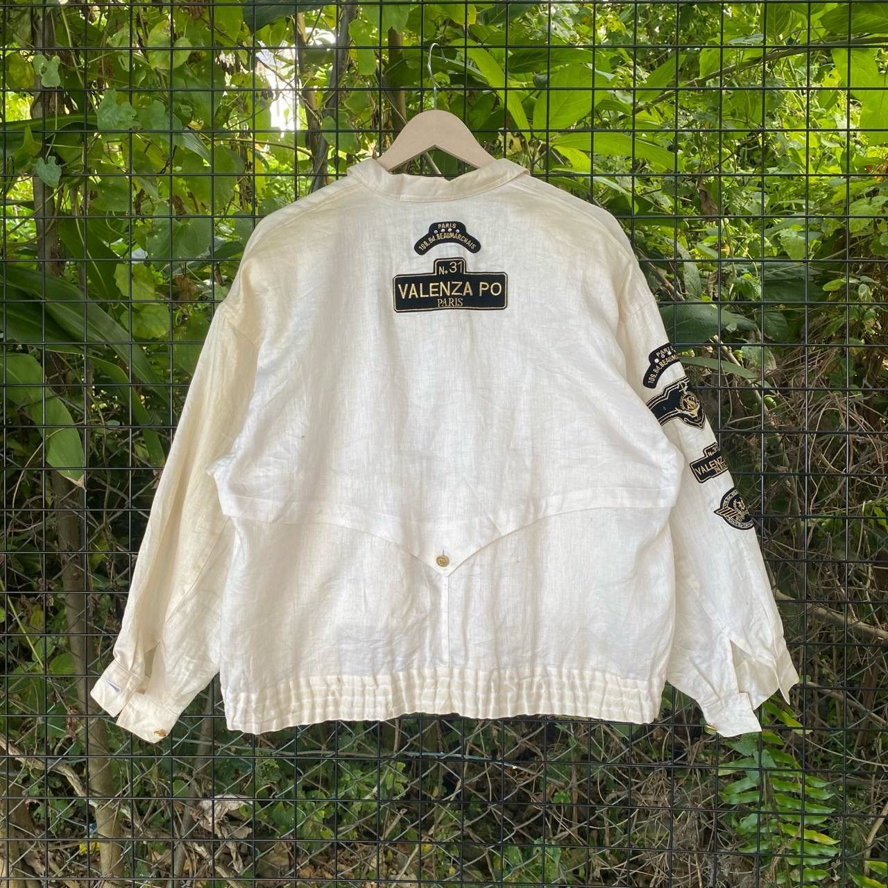 Vintage Valenza Po Paris PatchWork Baggy Light Zipper Jacket Size US M / EU 48-50 / 2 - 10 Thumbnail