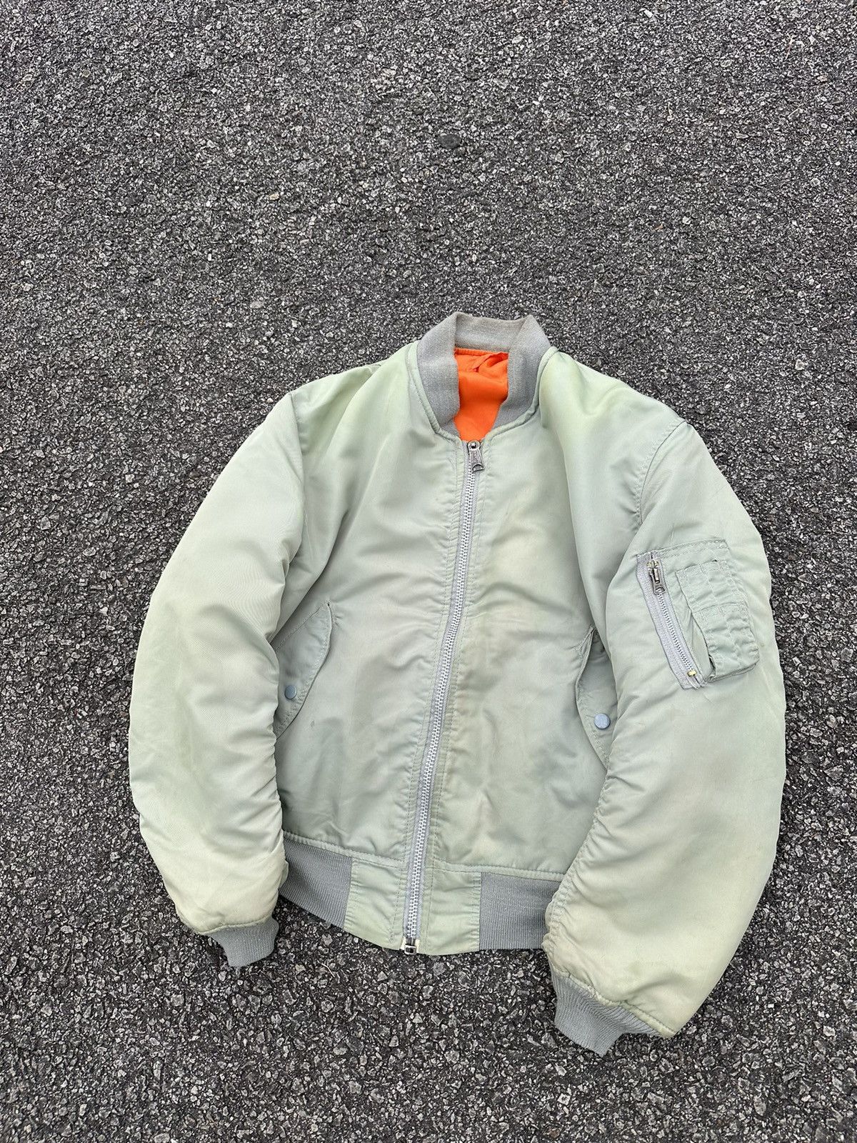 Vintage 🪖Vintage MA-1 Man Intermediate Pract Bomber Jacket Size US L / EU 52-54 / 3 - 9 Thumbnail