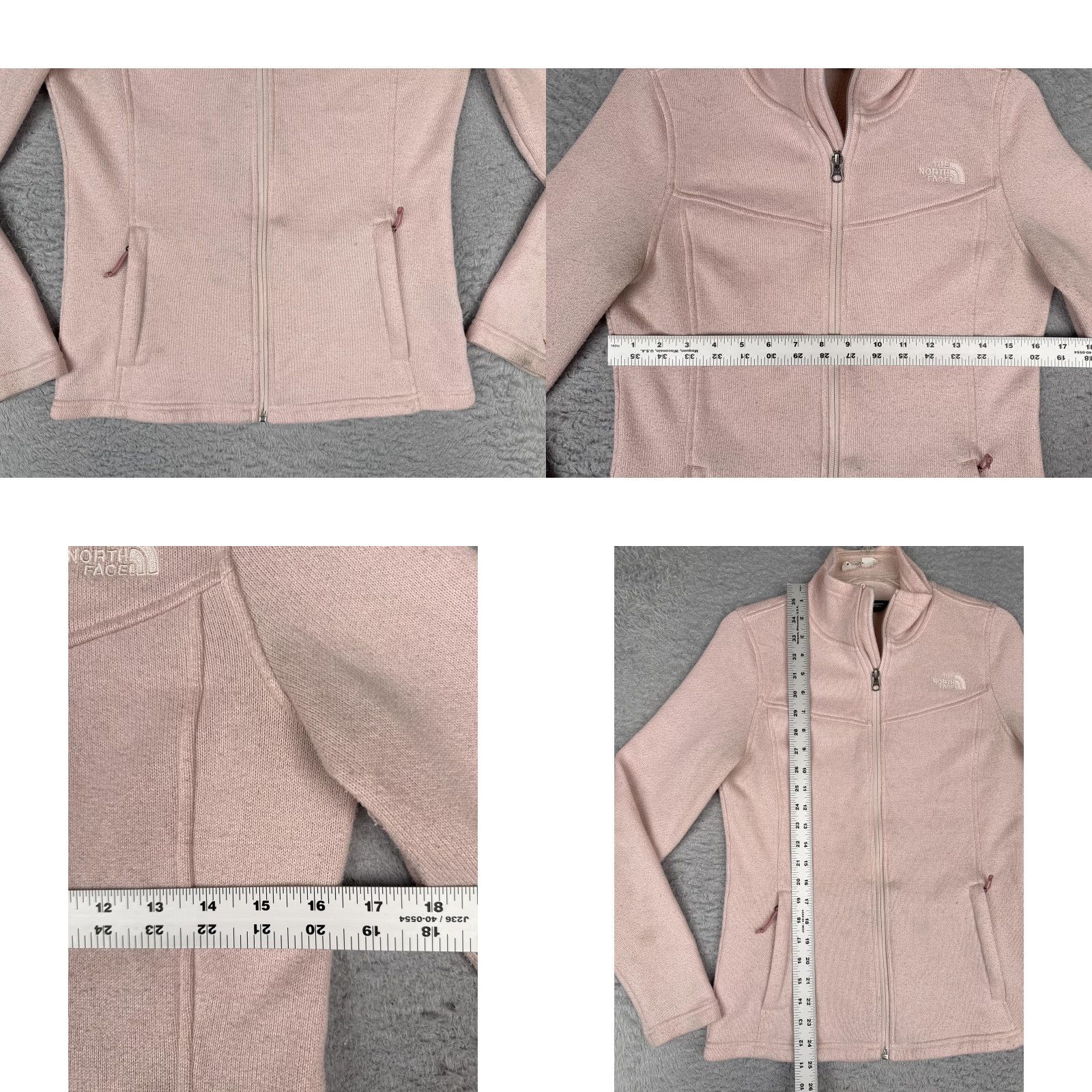 The North Face The North Face Jacket Womens Small Pink Fleece Full Zip Outdoor Hiking Warm Size S / US 4 / IT 40 - 8 Thumbnail