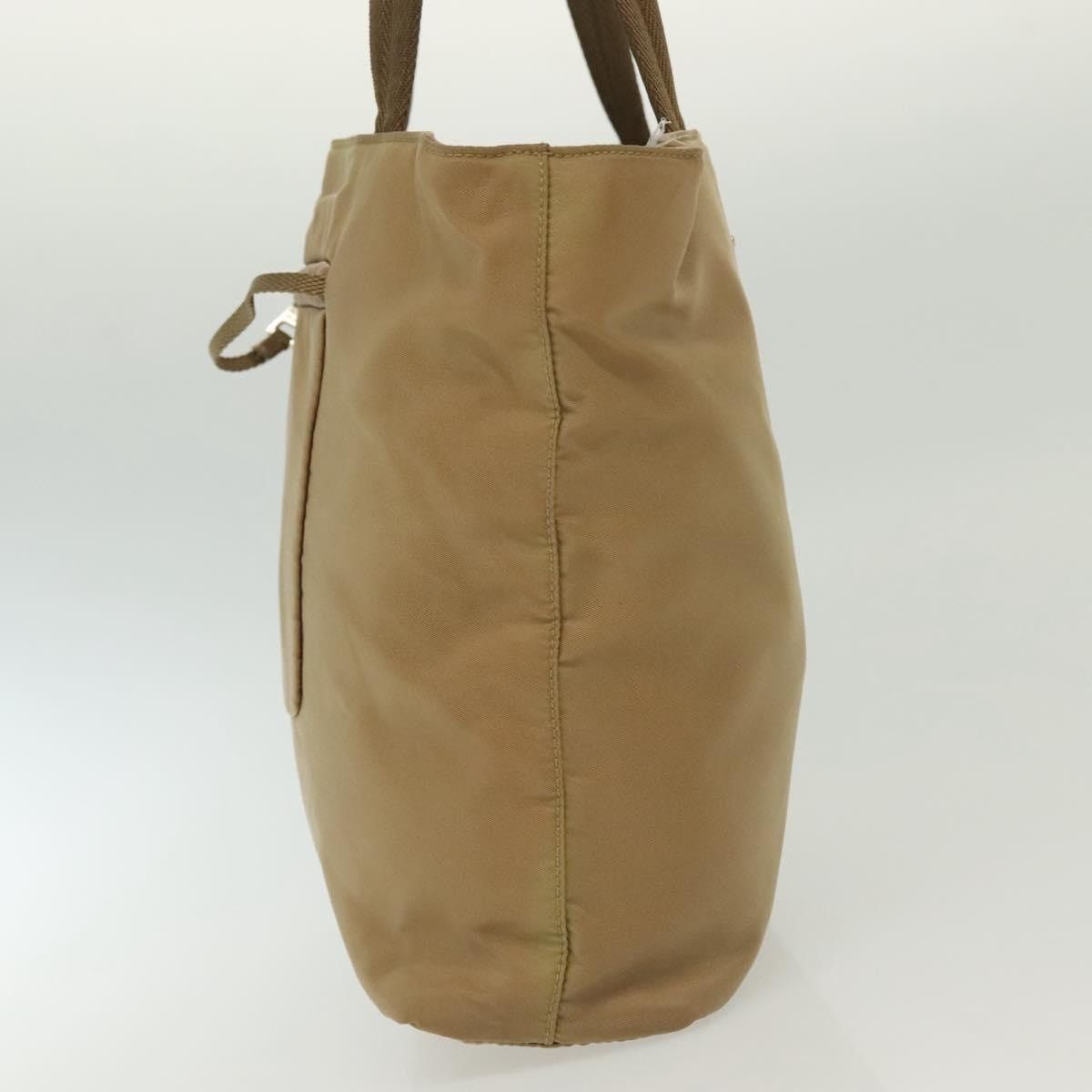 Prada PRADA Tote Bag Nylon Beige Silver Size ONE SIZE - 5 Thumbnail