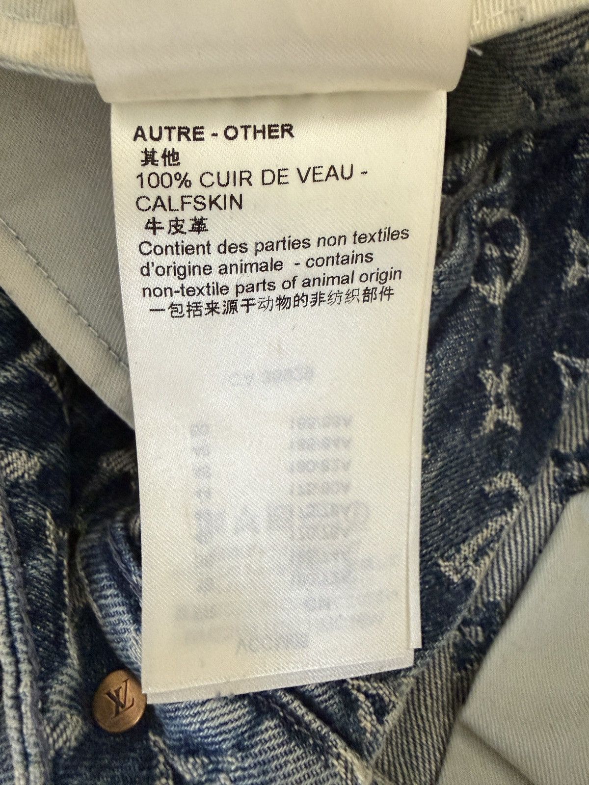 Louis Vuitton × Nigo LV x Nigo Monogram Crazy Denim Jeans Size US 33 - 19 Thumbnail