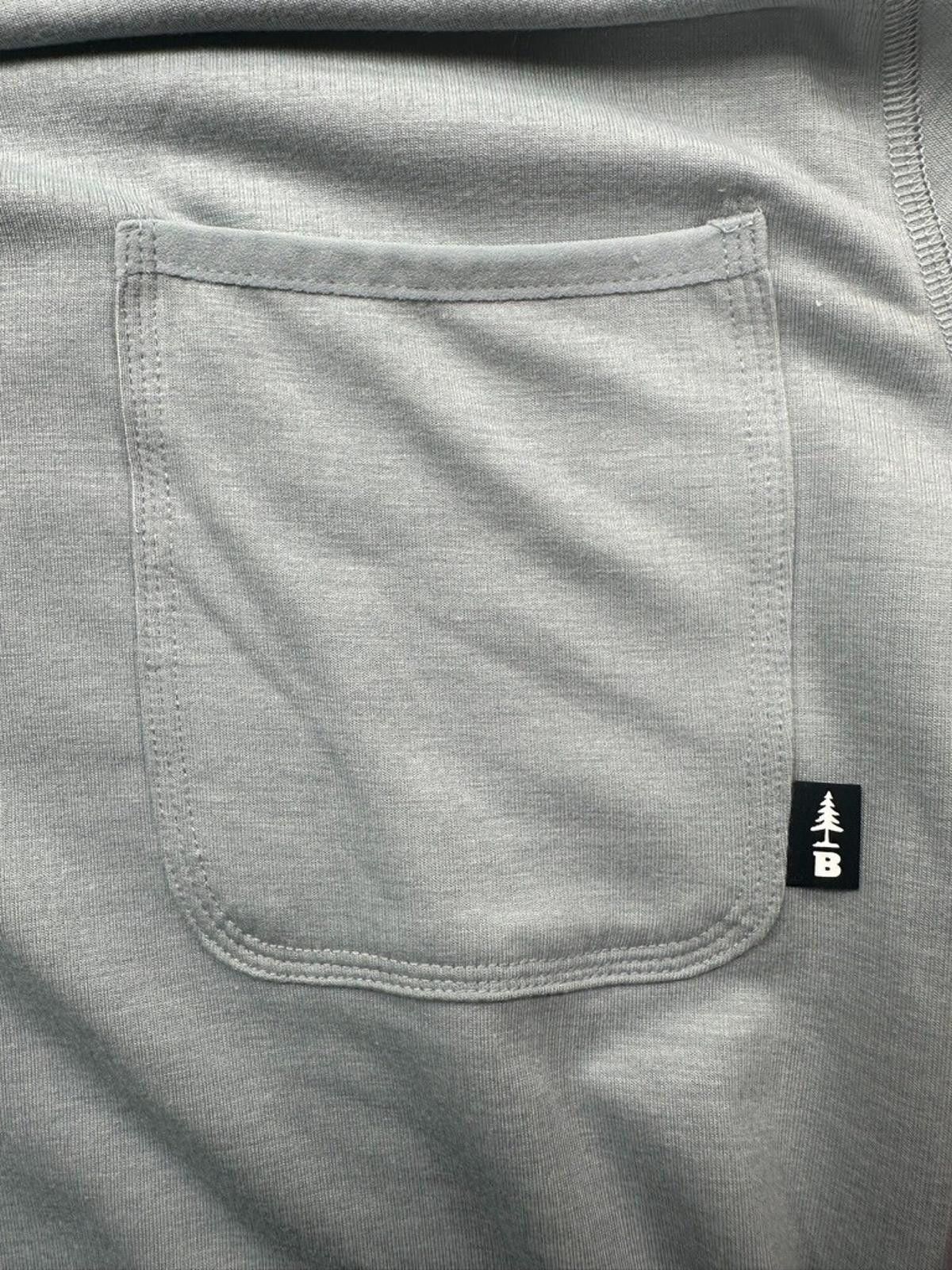 Bass Bass Outdoors Utili-Tee Pockets Logo Pullover T-Shirt Gray L Size US L / EU 52-54 / 3 - 9 Thumbnail