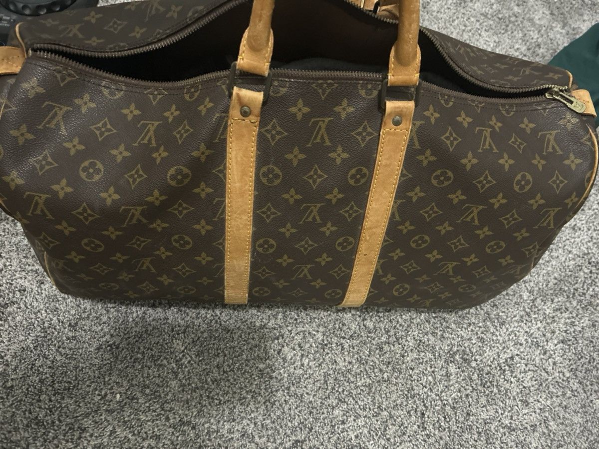 Louis Vuitton 1985 Vintage Louis Vuitton Duffle Bag Keepall 50 Size ONE SIZE - 3 Thumbnail