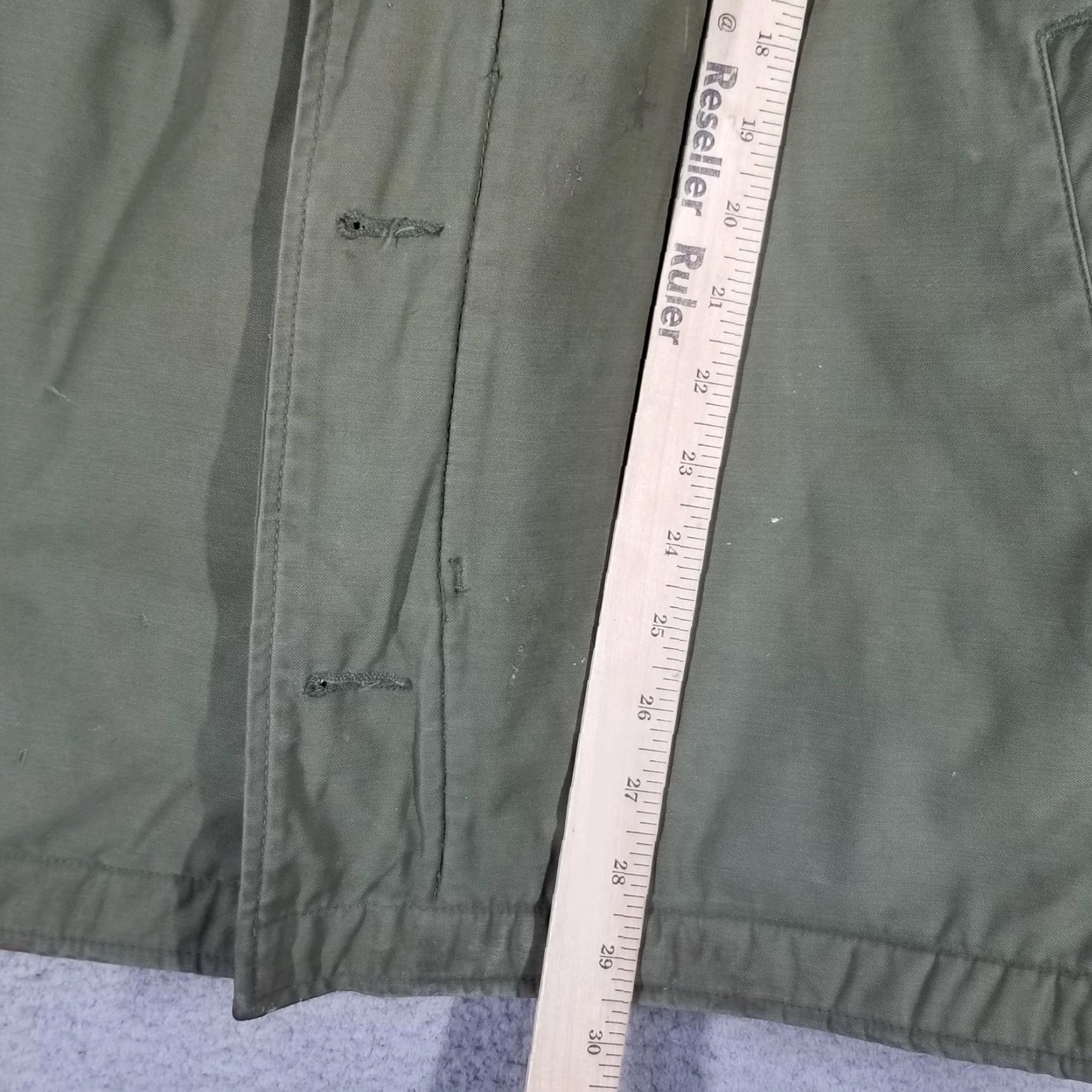 CO VINTAGE Vanderbilt Shirt Co Jacket Mens XL Olive Green Deck Chore Coat "BUTCHER SHOP" Military Workwear Mens XL Size US XL / EU 56 / 4 - 7 Thumbnail