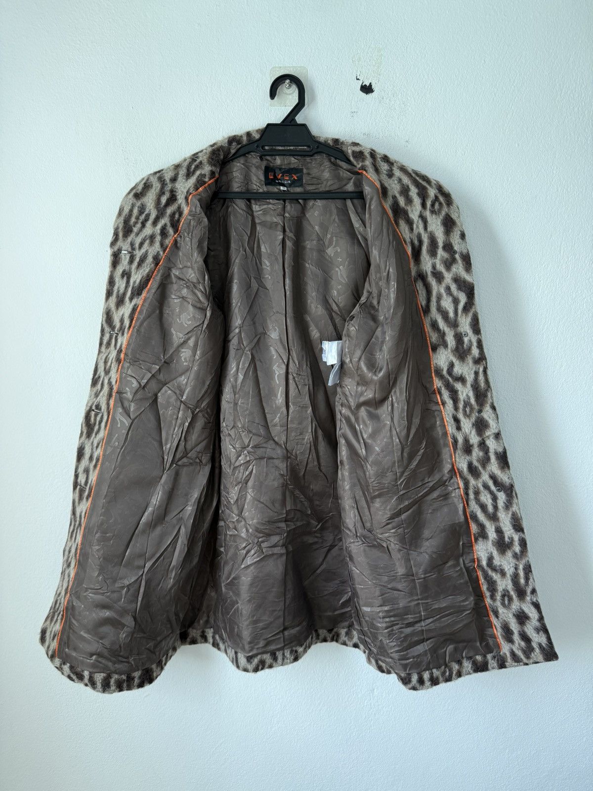 Krizia EVEK BY KRIZIA LEOPARD DESIGN DOUBLE POCKET LONG COAT RARE Size S / US 4 / IT 40 - 5 Thumbnail