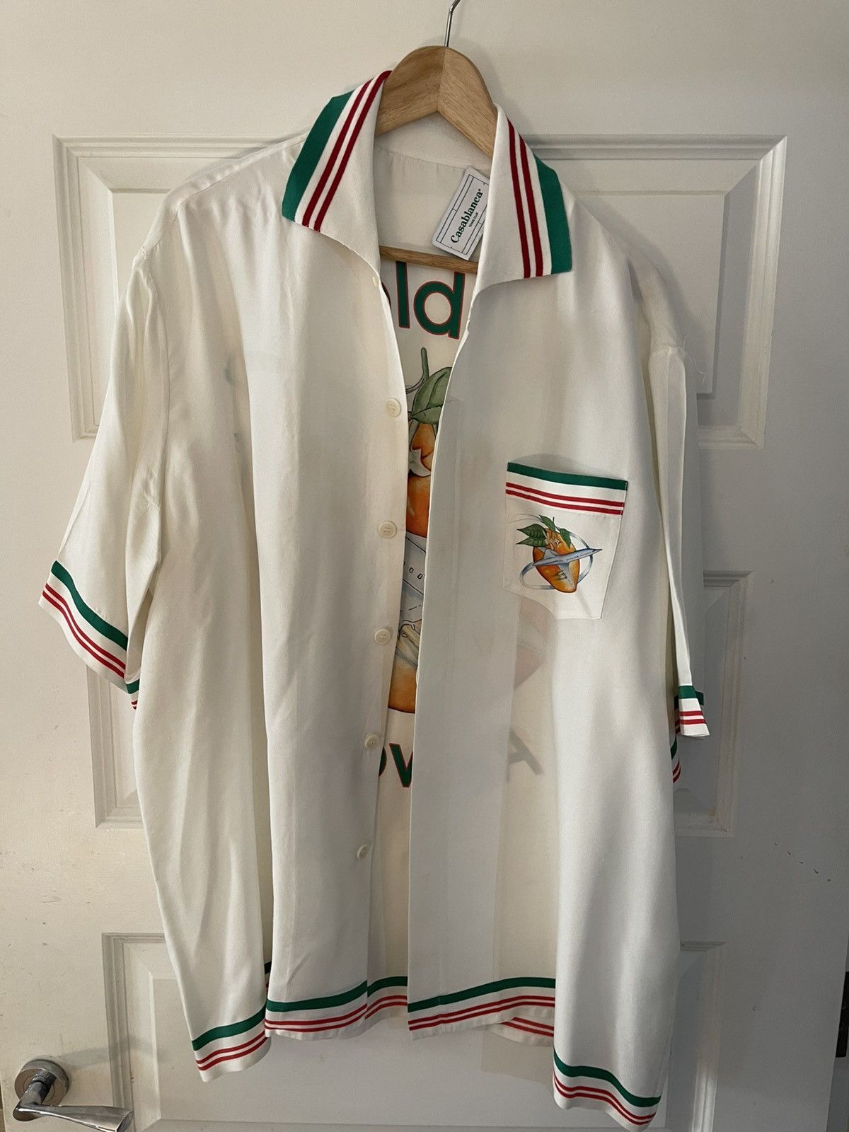 Casablanca Casablanca Silk Shirt Size US XL / EU 56 / 4 - 2 Thumbnail