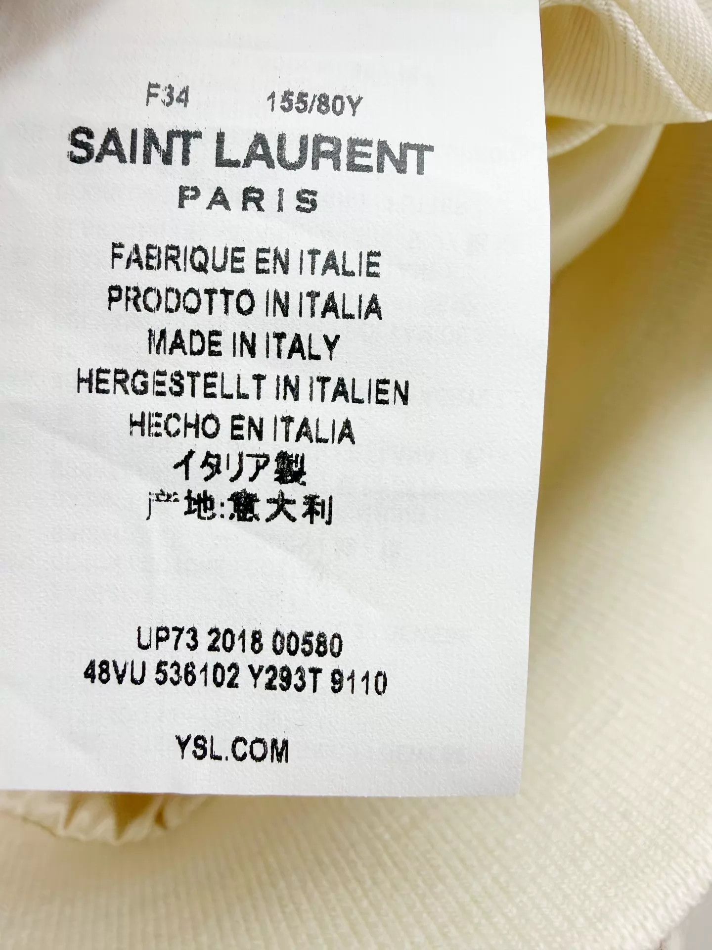 Saint Laurent Paris Saint Laurent SLP Wool Paneled Baseball Jacket 34 Like New Size XS / US 0-2 / IT 36-38 - 4 Thumbnail