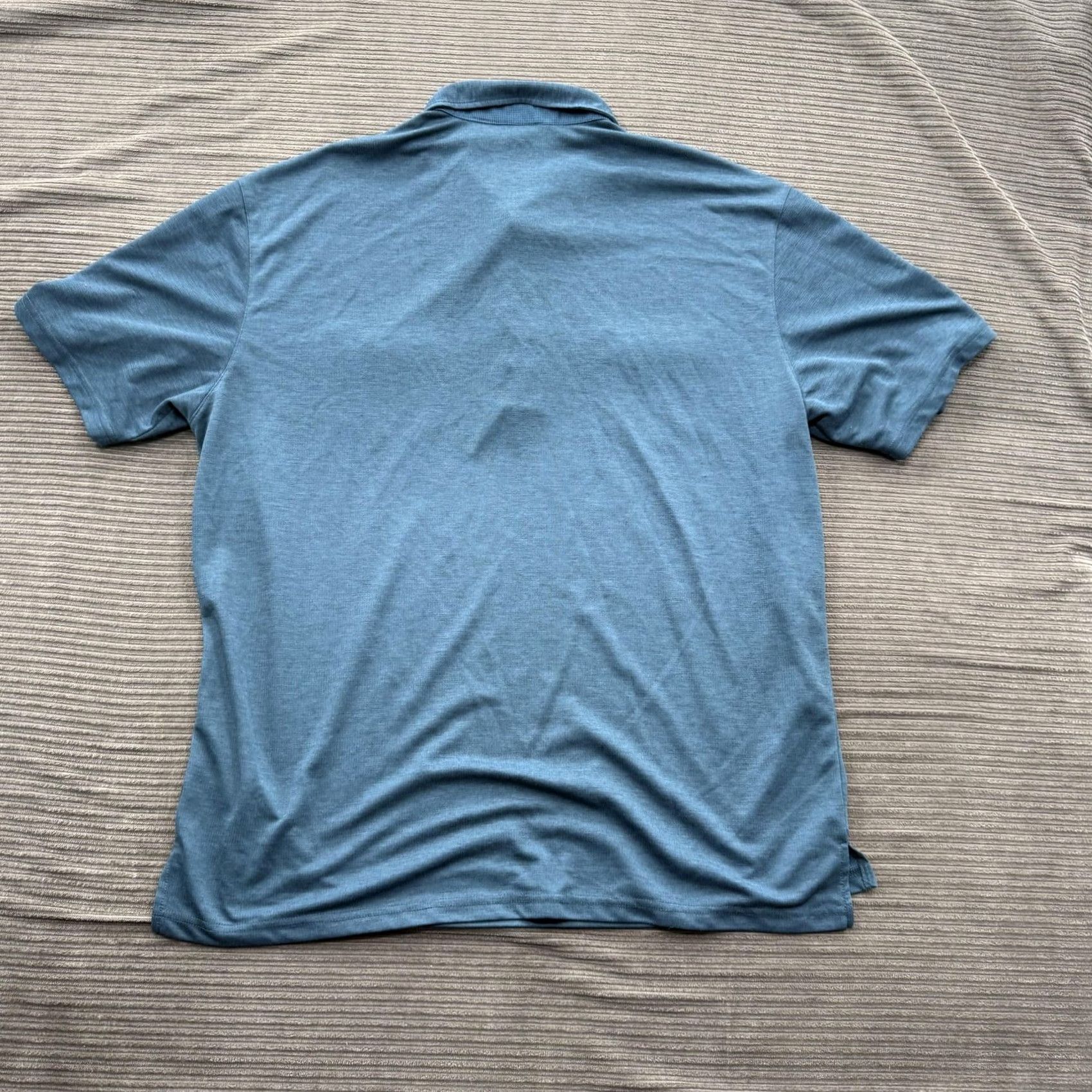 Vintage KÜHL Shirt Mens 2XL Blue Performance Short Sleeve Polo Hiking Pockets Outdoor breathable lightweight moisture-wicking Size US XXL / EU 58 / 5 - 2 Thumbnail
