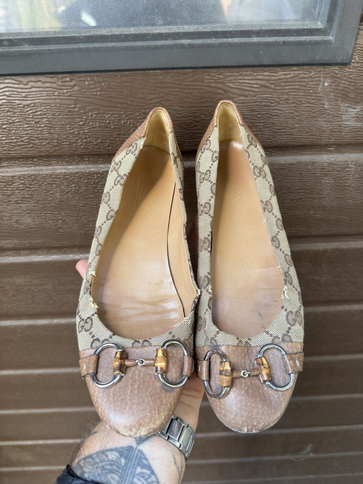 Gucci Gucci by Tom Ford monogram ggmules Size US 8.5 / IT 38.5 - 14 Thumbnail