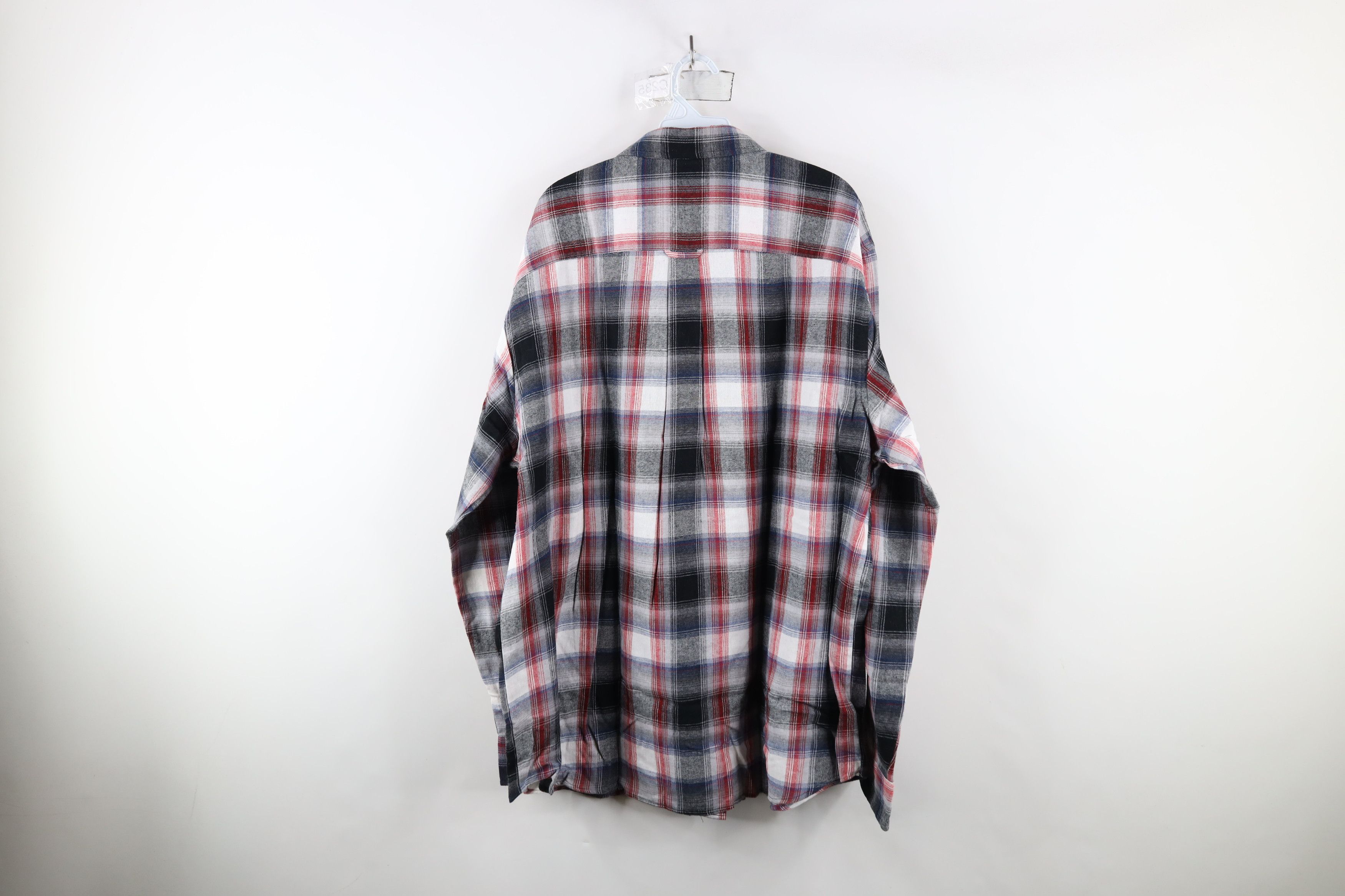 Vintage Deadstock Vintage Y2K Fit Flannel Collared Button Down Shirt Size US XXL / EU 58 / 5 - 12 Thumbnail