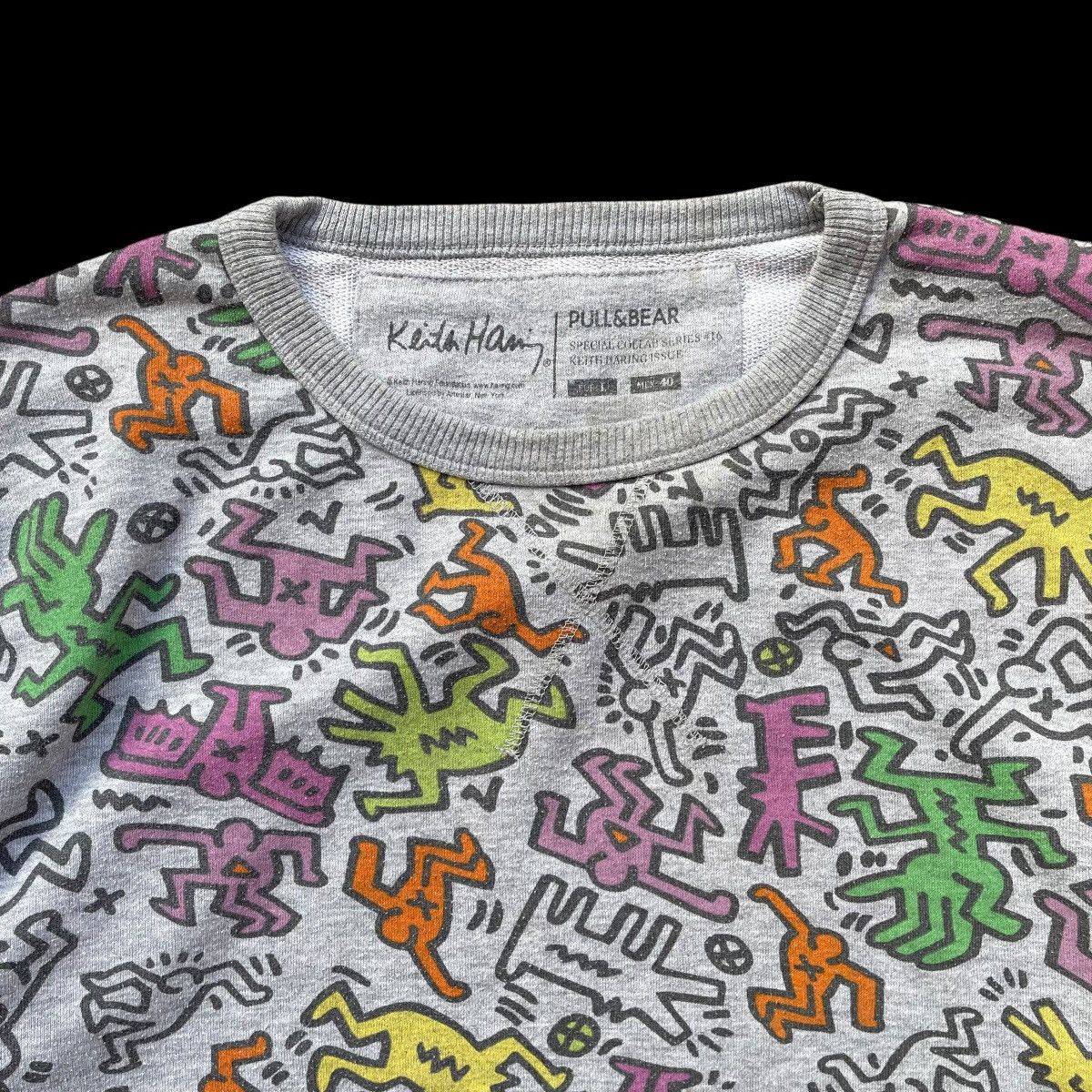 Keith Haring Keith Haring Full Printed Sweatshirt Size US L / EU 52-54 / 3 - 4 Thumbnail