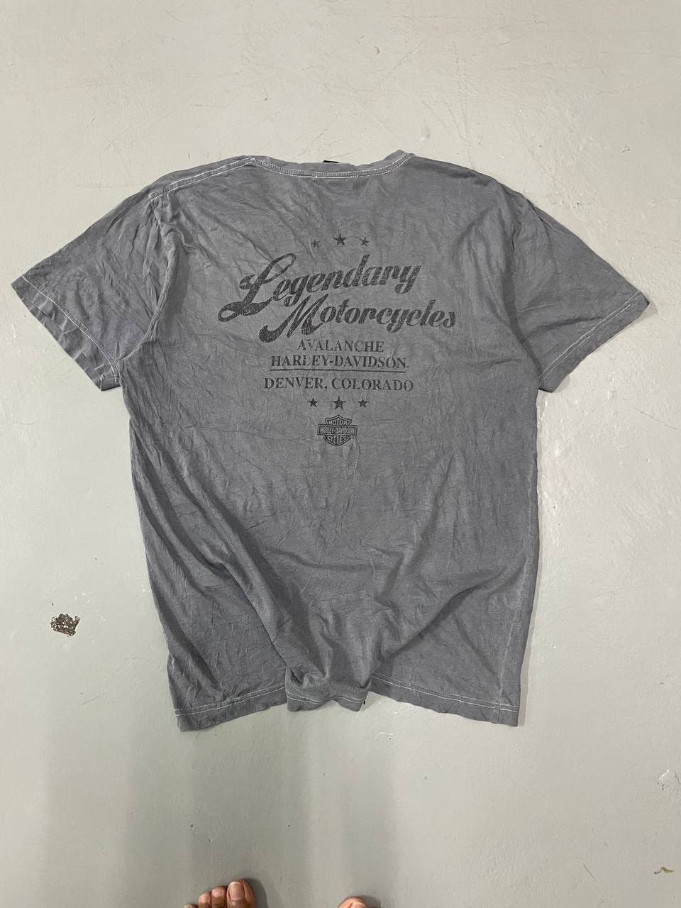 Harley Davidson VINTAGE HARLEY DAVIDSON DISTRESS Size US L / EU 52-54 / 3 - 4 Thumbnail