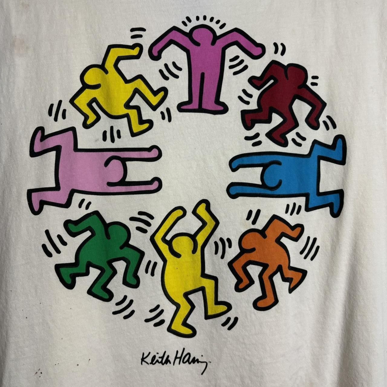H&M × Keith Haring H&M Keith Haring Trashed White Sleeveless Graphic Tee Size US M / EU 48-50 / 2 - 7 Thumbnail