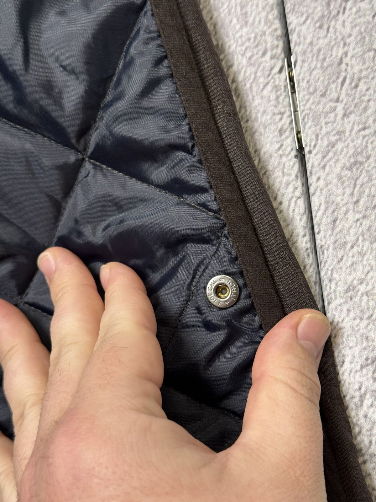 Loro Piana Waterville Hautop Loro Piana Zelander Wool Quilted Jacket Size US M / EU 48-50 / 2 - 18 Thumbnail