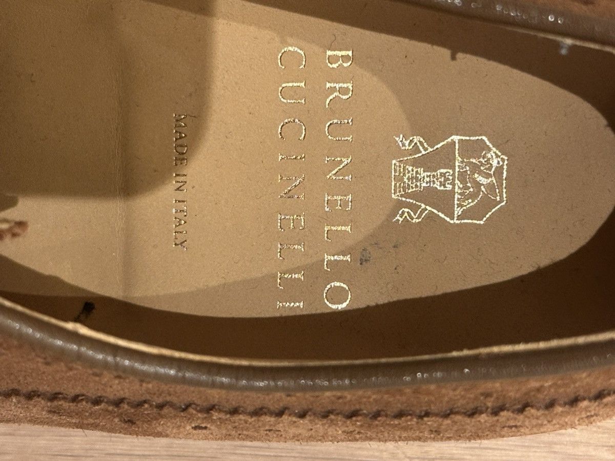 Brunello Cucinelli Brunello Cuccinelli Brogue longwing shoes Size US 10 / EU 43 - 13 Thumbnail