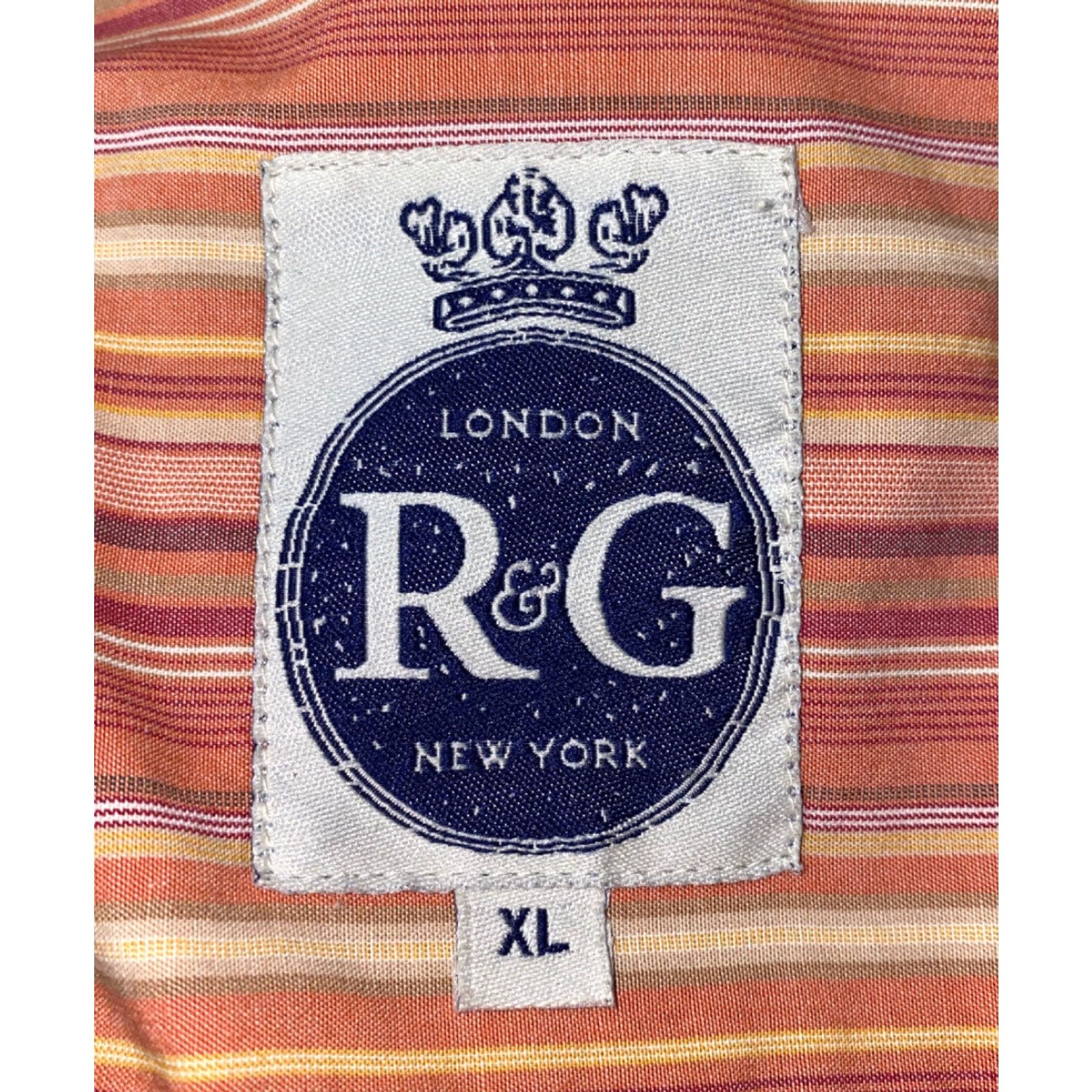 Robert Graham Robert Graham Striped Button-Up Shirt XL Long Sleeve Casual Multicolor Mens Size US XL / EU 56 / 4 - 7 Thumbnail
