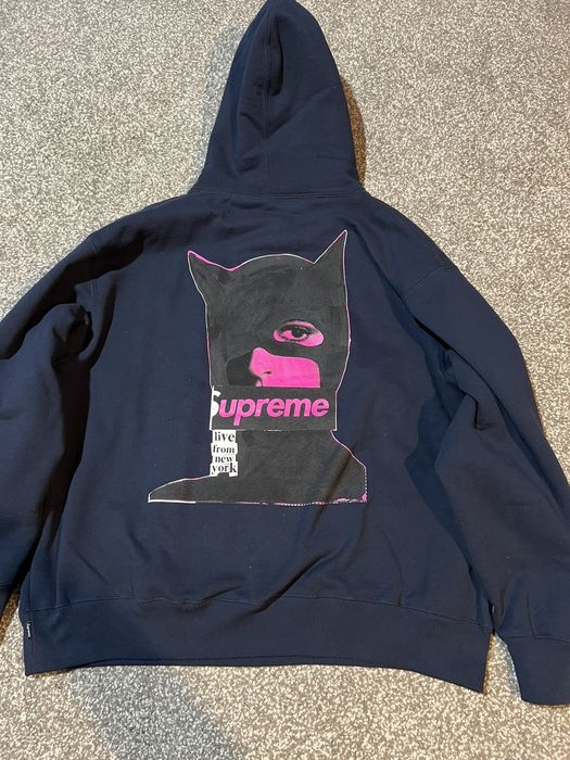 Supreme Supreme catwoman hooded sweatshirt | Grailed