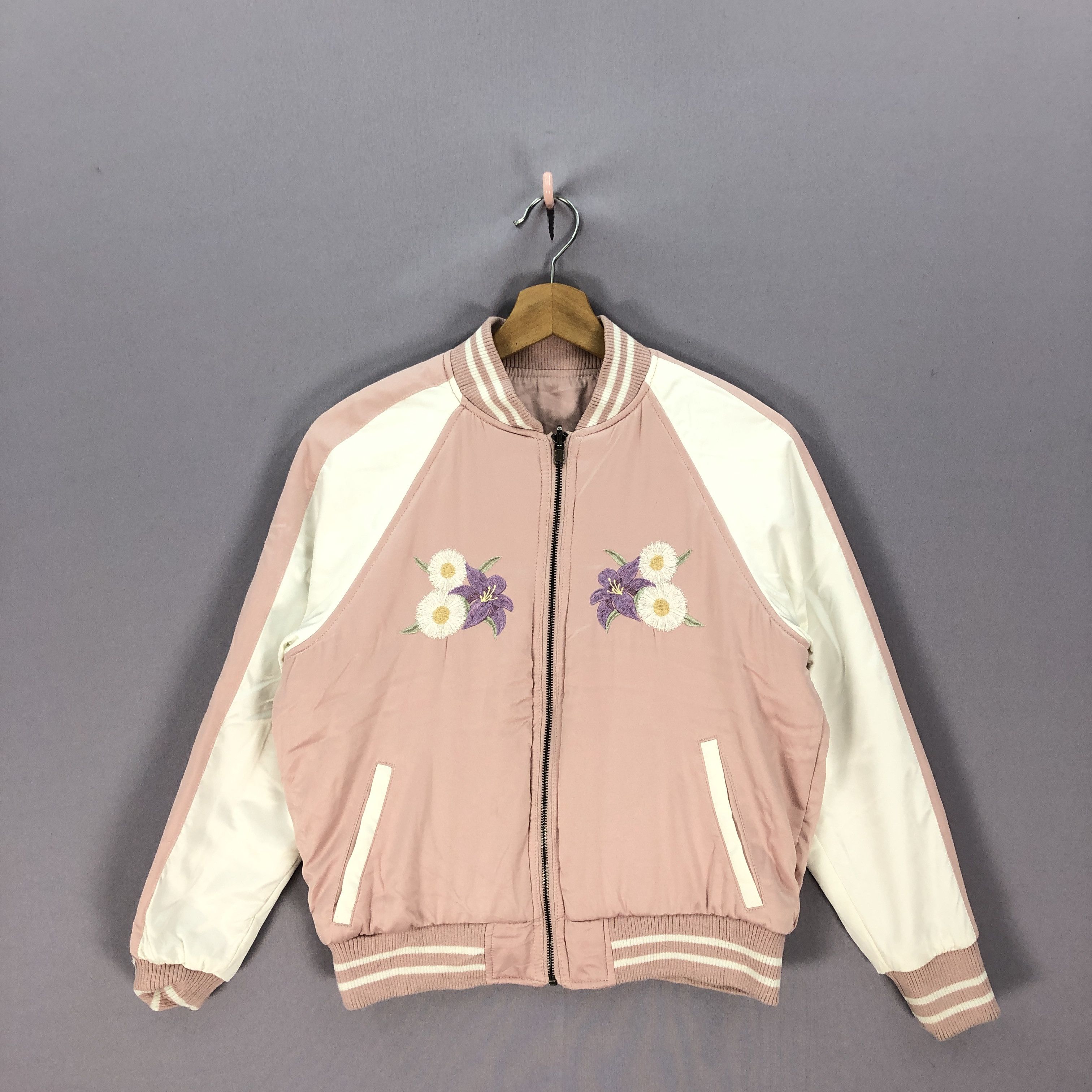 Japanese Brand Vintage As Know As Japanese Reversible Baseball Jacket Size S / US 4 / IT 40 - 1 Thumbnail