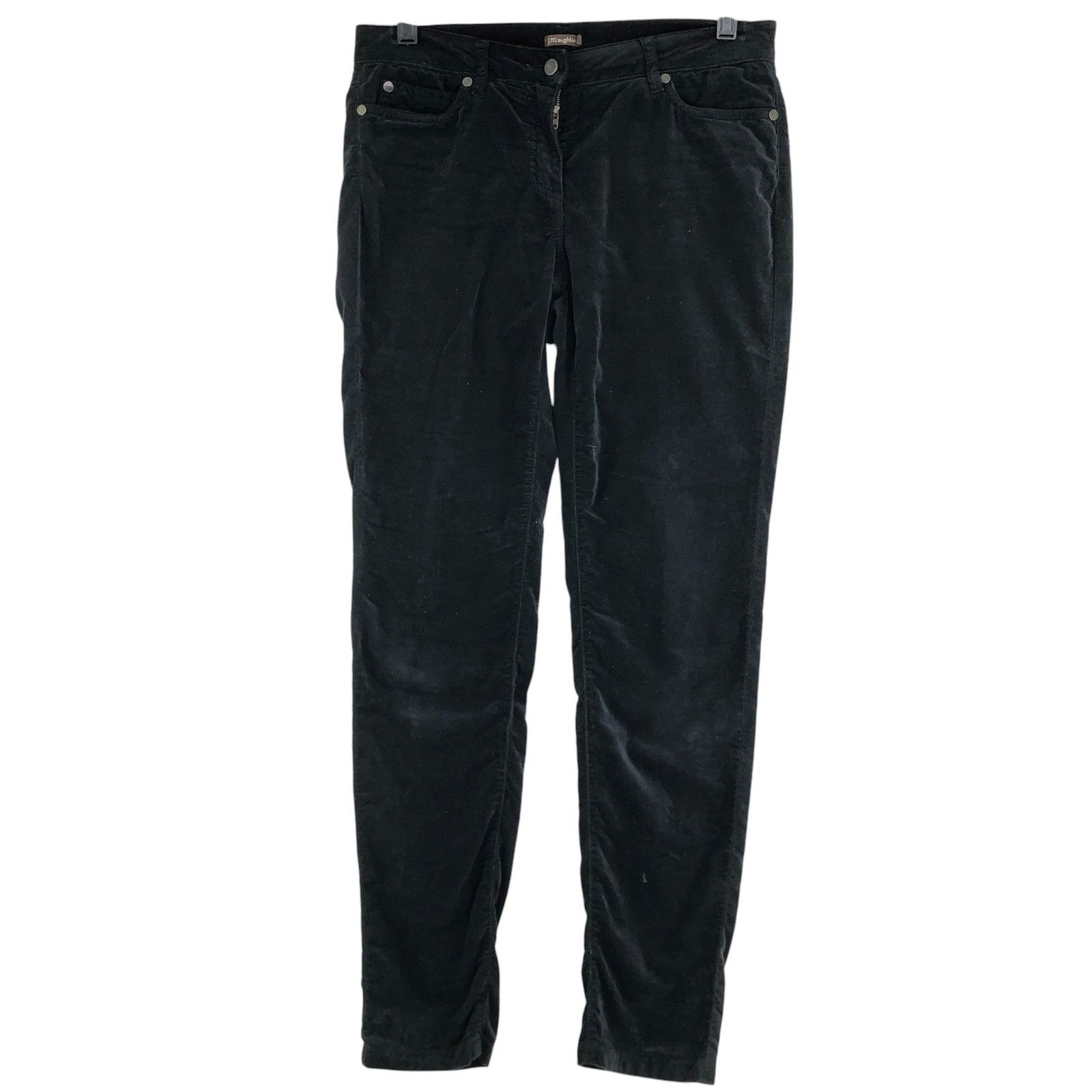 J.McLaughlin J McLaughlin Size 4 Jeans Velvet Velour Cigarette Stretch Size 27" / US 4 / IT 40 - 1 Thumbnail