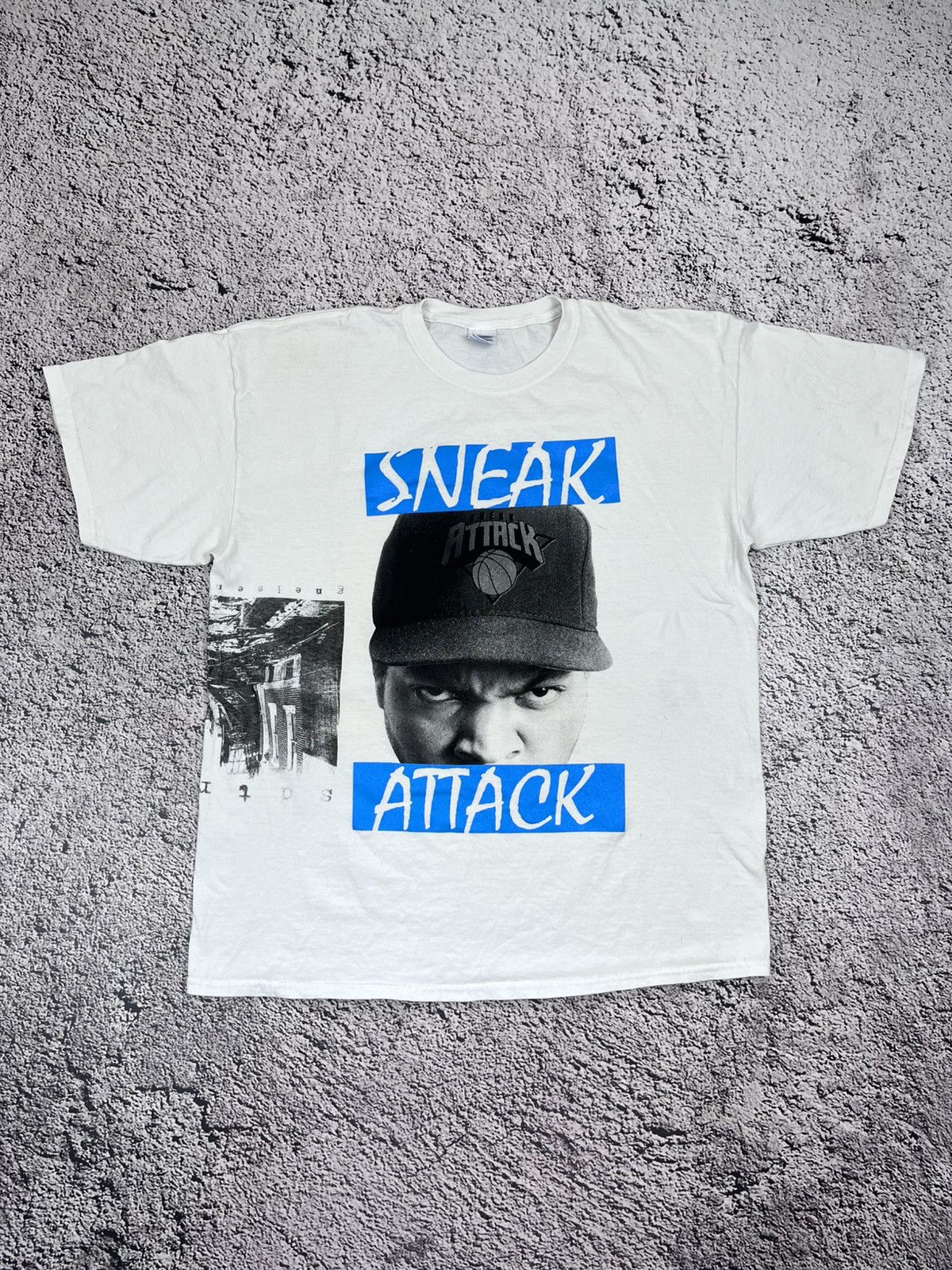 Vintage VINTAGE ICE CUBE SNEAK ATTACK RAP TEE STREETWEAR WHITE XL Size US XL / EU 56 / 4 - 1 Thumbnail