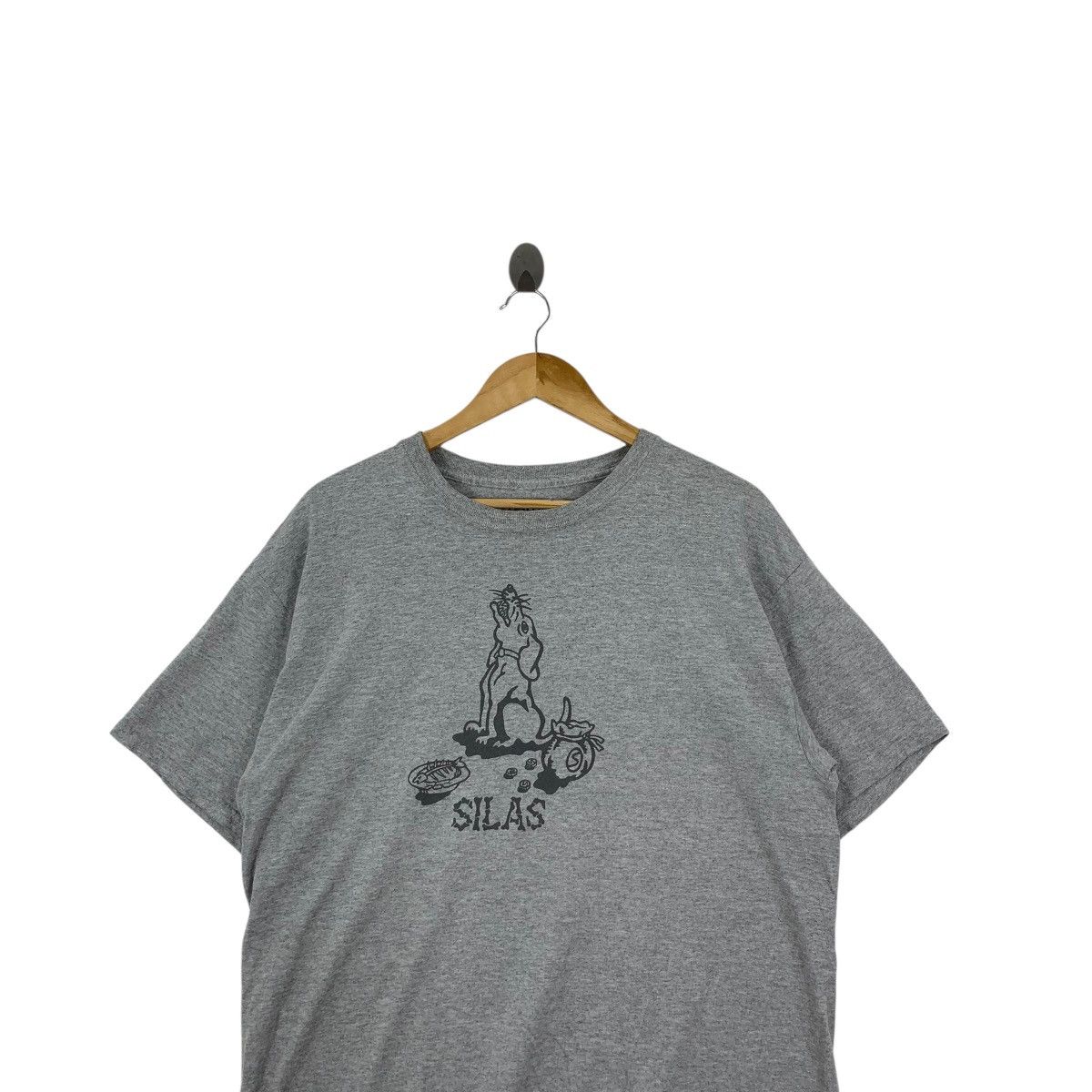 Silas SILAS SKATEBOARD Howling Dog Streetwear Tee Shirt Top Modern Size US M / EU 48-50 / 2 - 2 Thumbnail