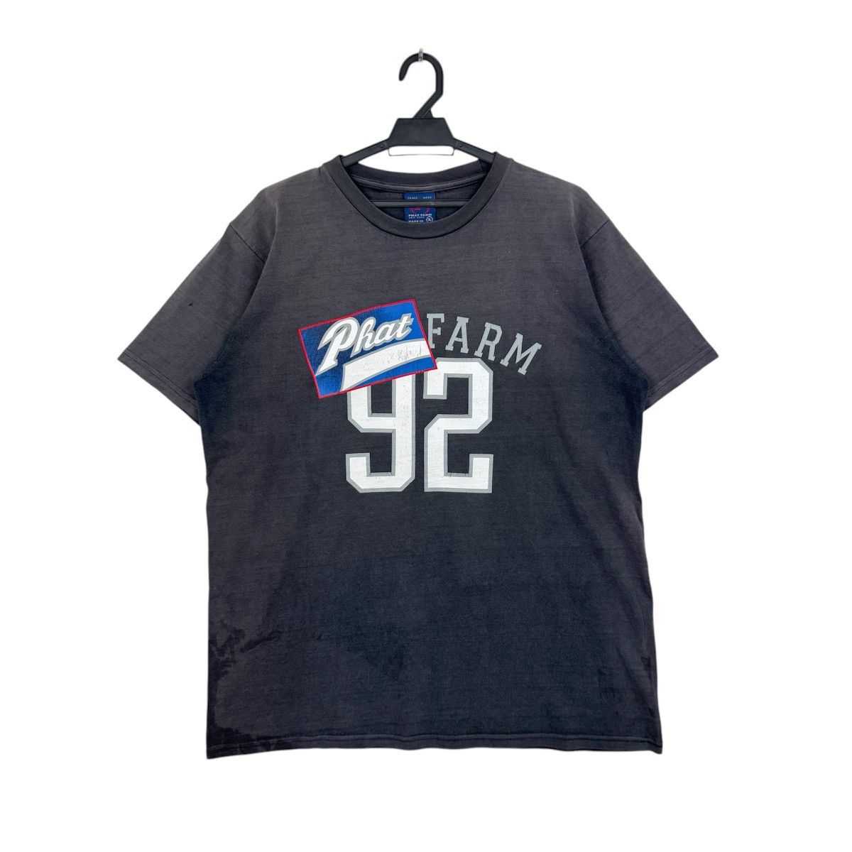 Phat Farm × Vintage Vintage Sunfaded Phat Farm 92 Tshirt Size US XL / EU 56 / 4 - 1 Thumbnail