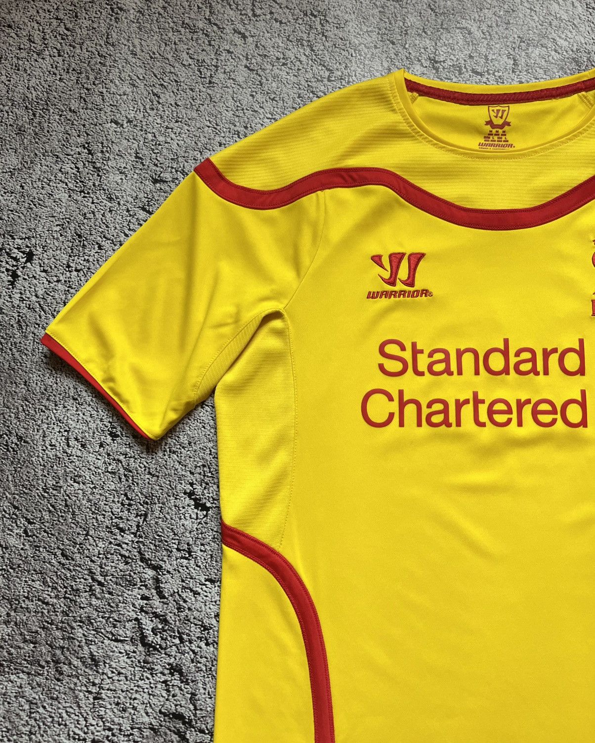 New Balance Liverpool FC Away Jersey Warrior STURRIDGE15 Football Shirt Size US L / EU 52-54 / 3 - 3 Thumbnail