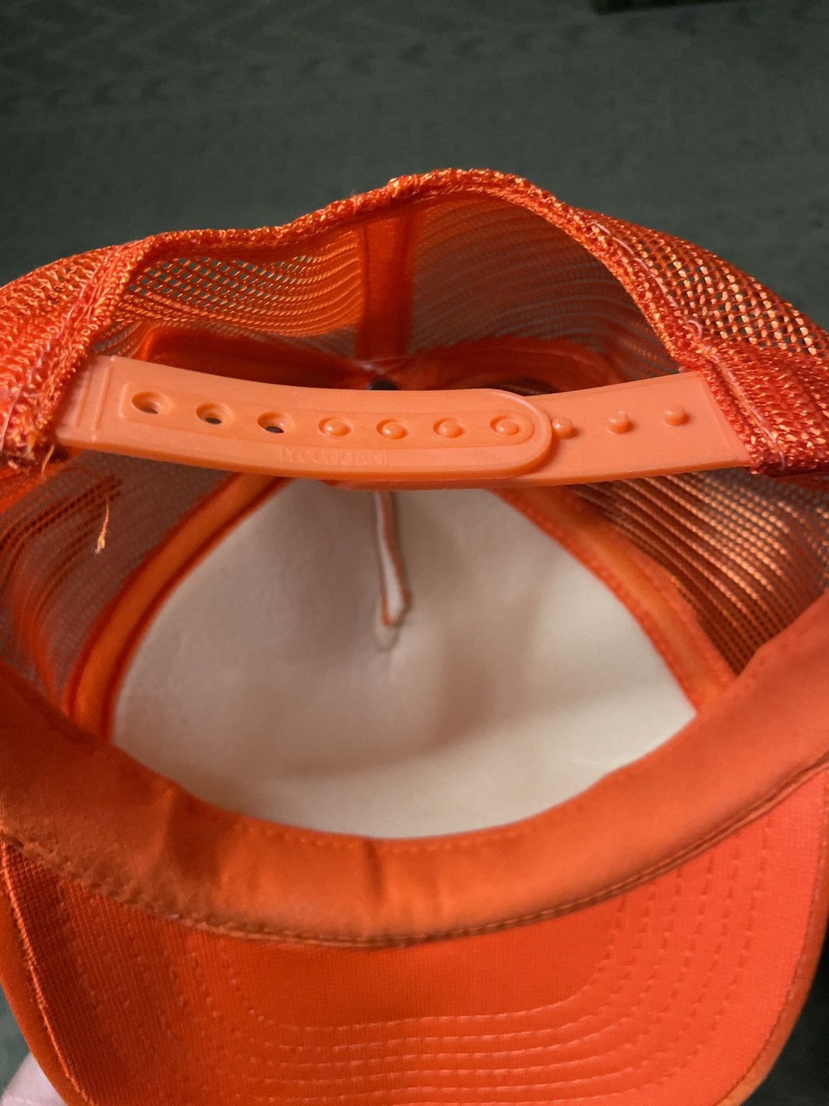 Vintage VINTAGE TENNESSEE TRUCKER HAT CAP SnapBack foam mesh orange Size ONE SIZE - 8 Thumbnail