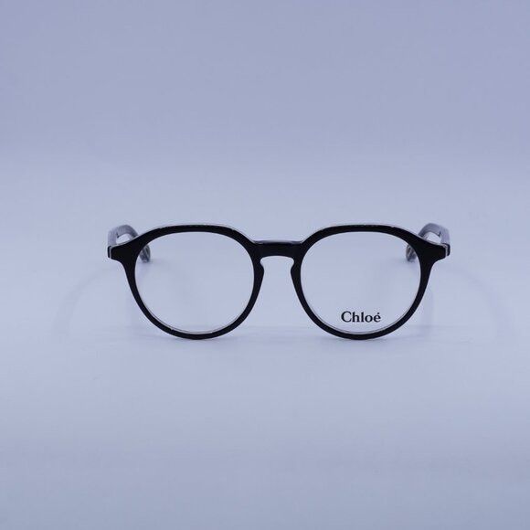 Chloe 🕶️ New Chloe CH0012O 007 Eyeglasses - Black Frame 50mm Size ONE SIZE - 3 Thumbnail