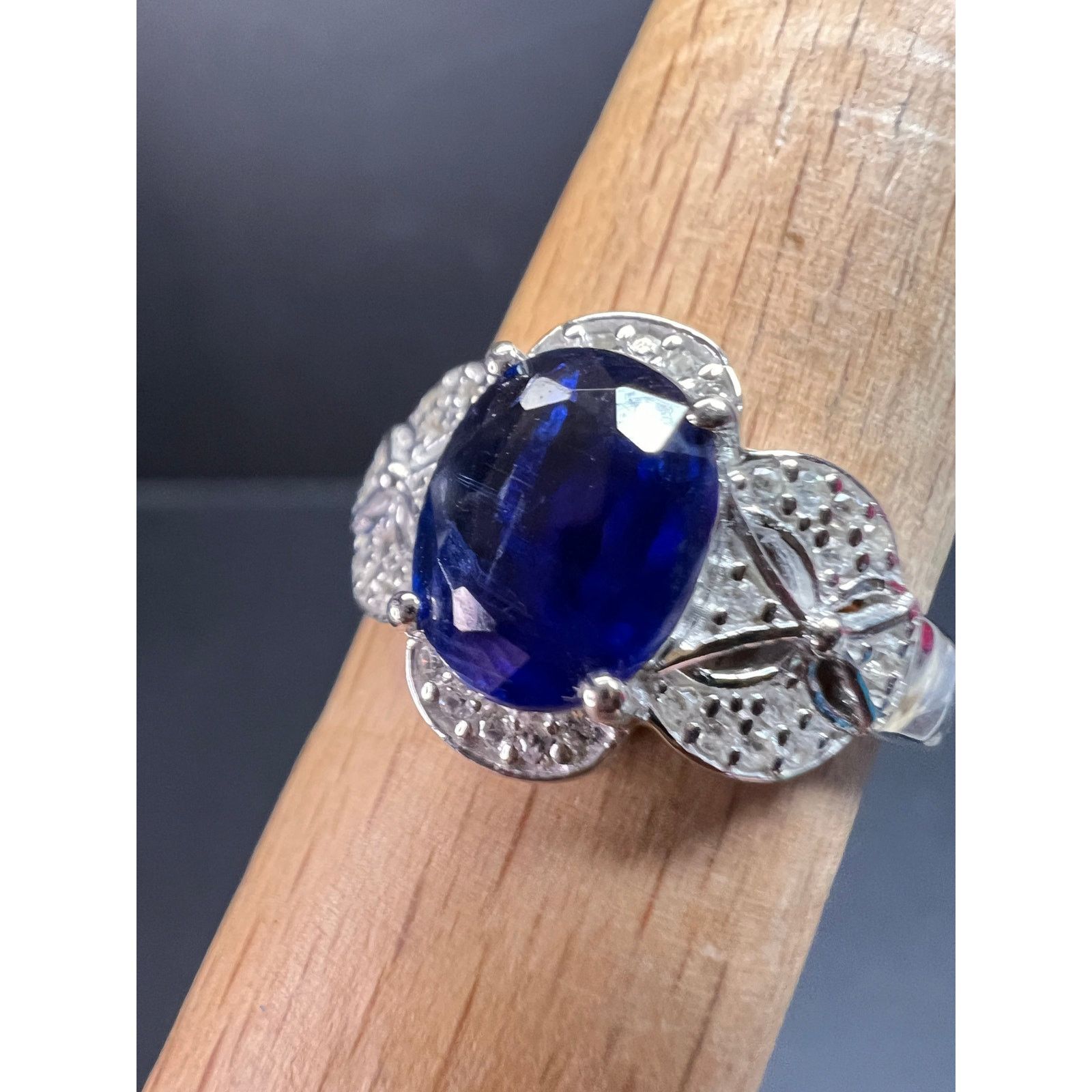 Other NEW Blue kyanite Sterling silver ring size 8 Size ONE SIZE - 10 Thumbnail