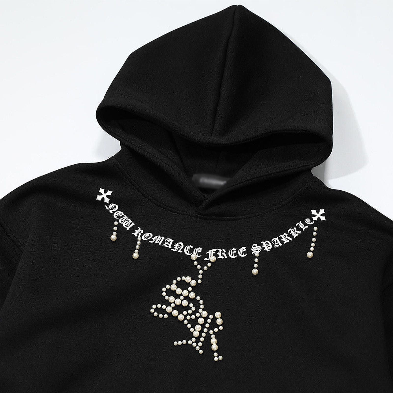 Japanese Brand Black Pearl Jewelry Graphic Men's Hoodie Size US M / EU 48-50 / 2 - 3 Thumbnail