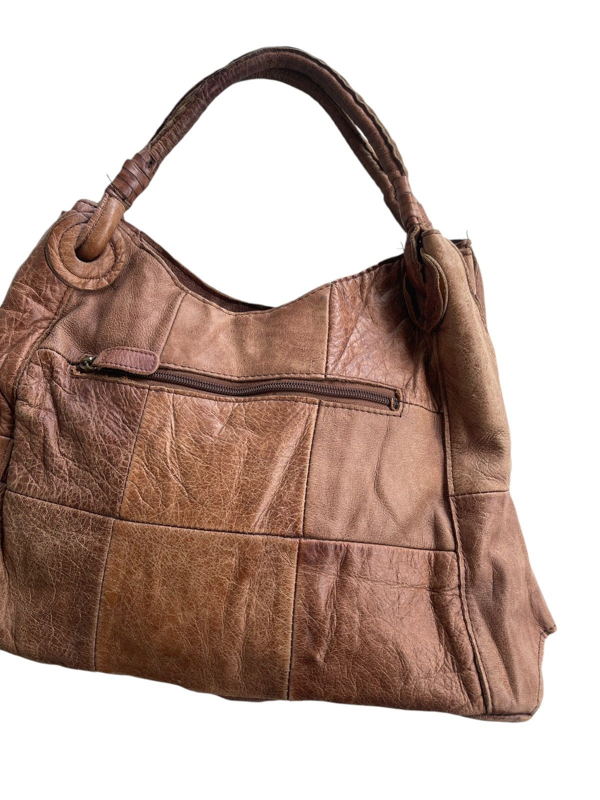 GOA GOA Woven Leather Tote Bag Size ONE SIZE - 8 Thumbnail