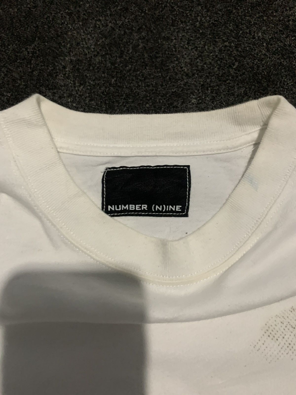 Number (N)ine Number (N)ine Reversed Logo T-shirt Size US XL / EU 56 / 4 - 8 Thumbnail