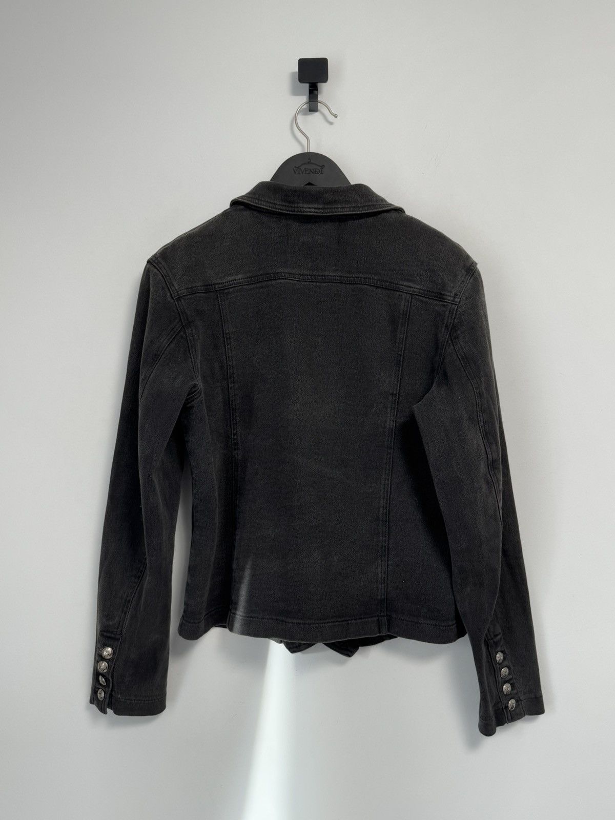 Harley Davidson HARLEY-DAVIDSON VTG FADED JEAN JACKET DOUBLE BREASTED Size M / US 6-8 / IT 42-44 - 14 Thumbnail