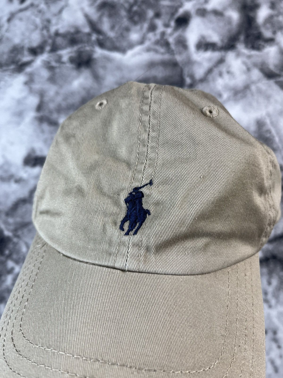 Polo Ralph Lauren Polo Ralph Lauren Beige Pony Logo Cap Hat Size ONE SIZE - 9 Thumbnail
