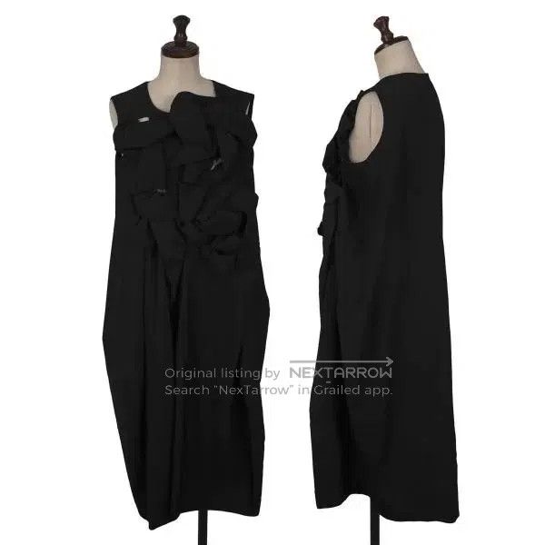 Comme des Garcons Comme des Garcons Black vintage pleated dress Size XS / US 0-2 / IT 36-38 - 1 Thumbnail
